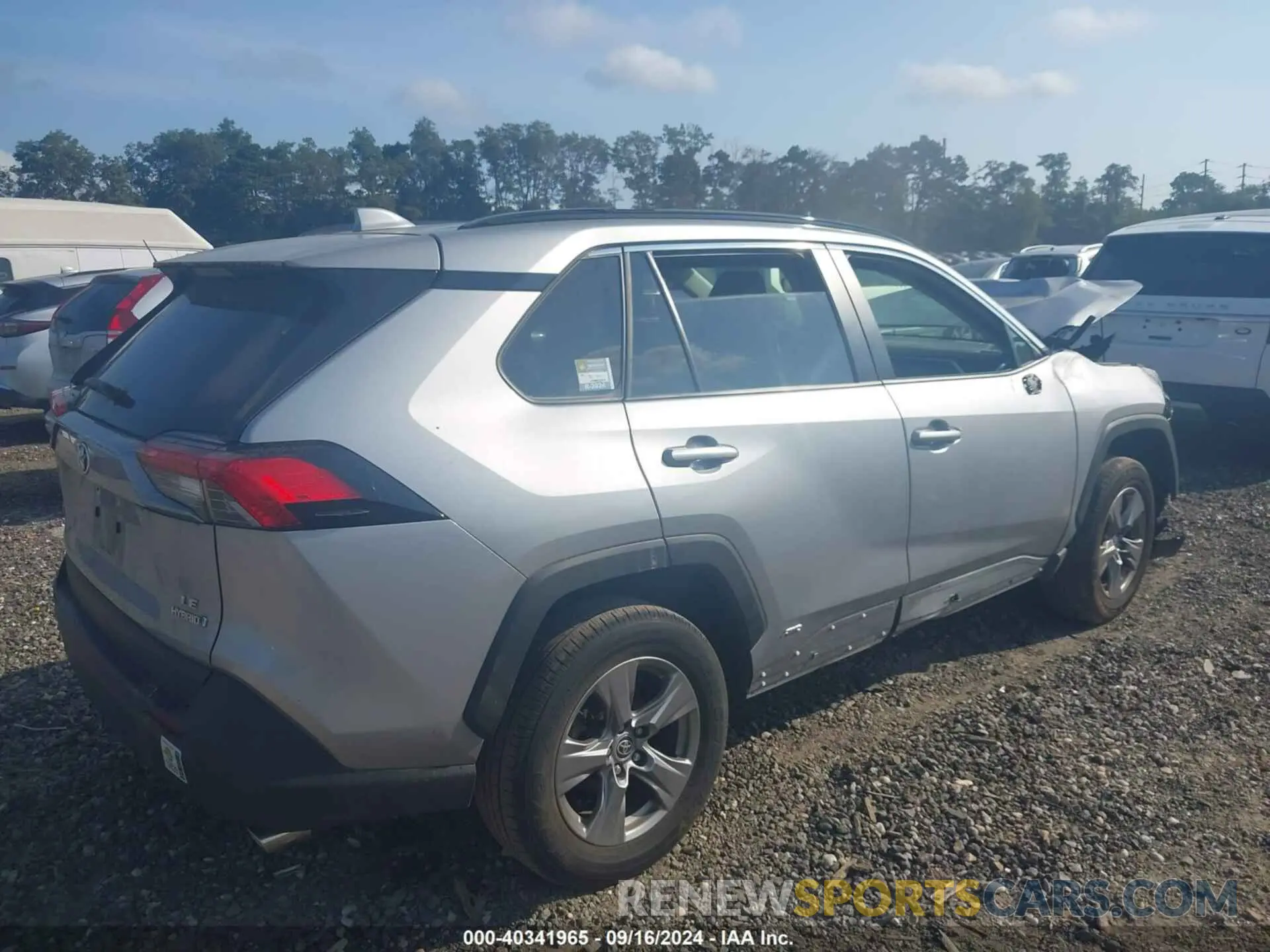 4 Photograph of a damaged car JTMLWRFV9PD573257 TOYOTA RAV4 HYBRID 2023