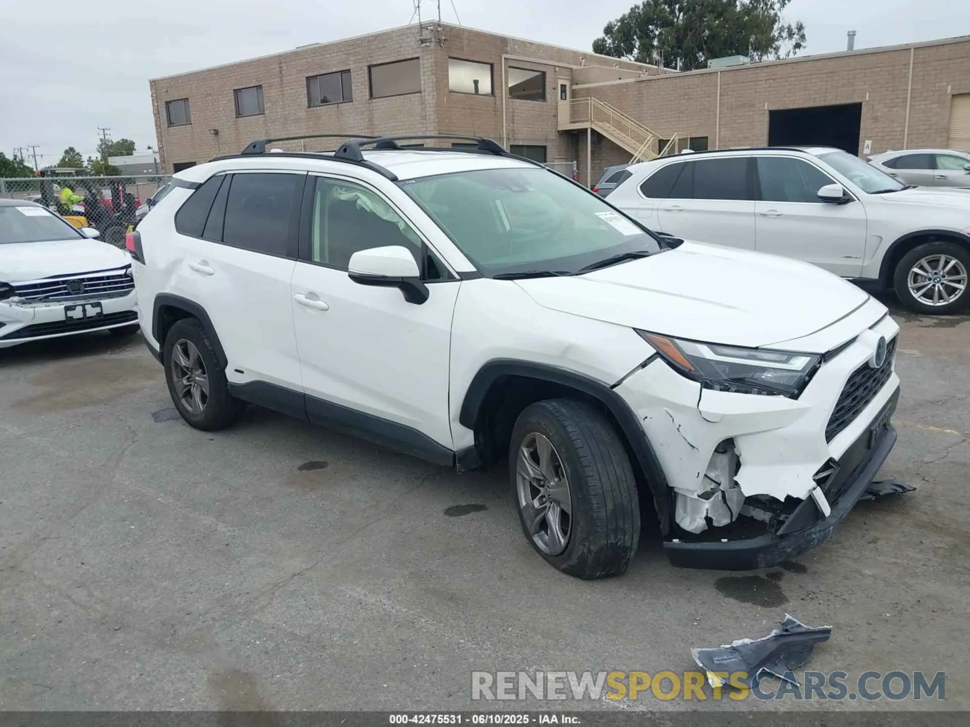 1 Photograph of a damaged car JTMMWRFV3PD193495 TOYOTA RAV4 HYBRID 2023