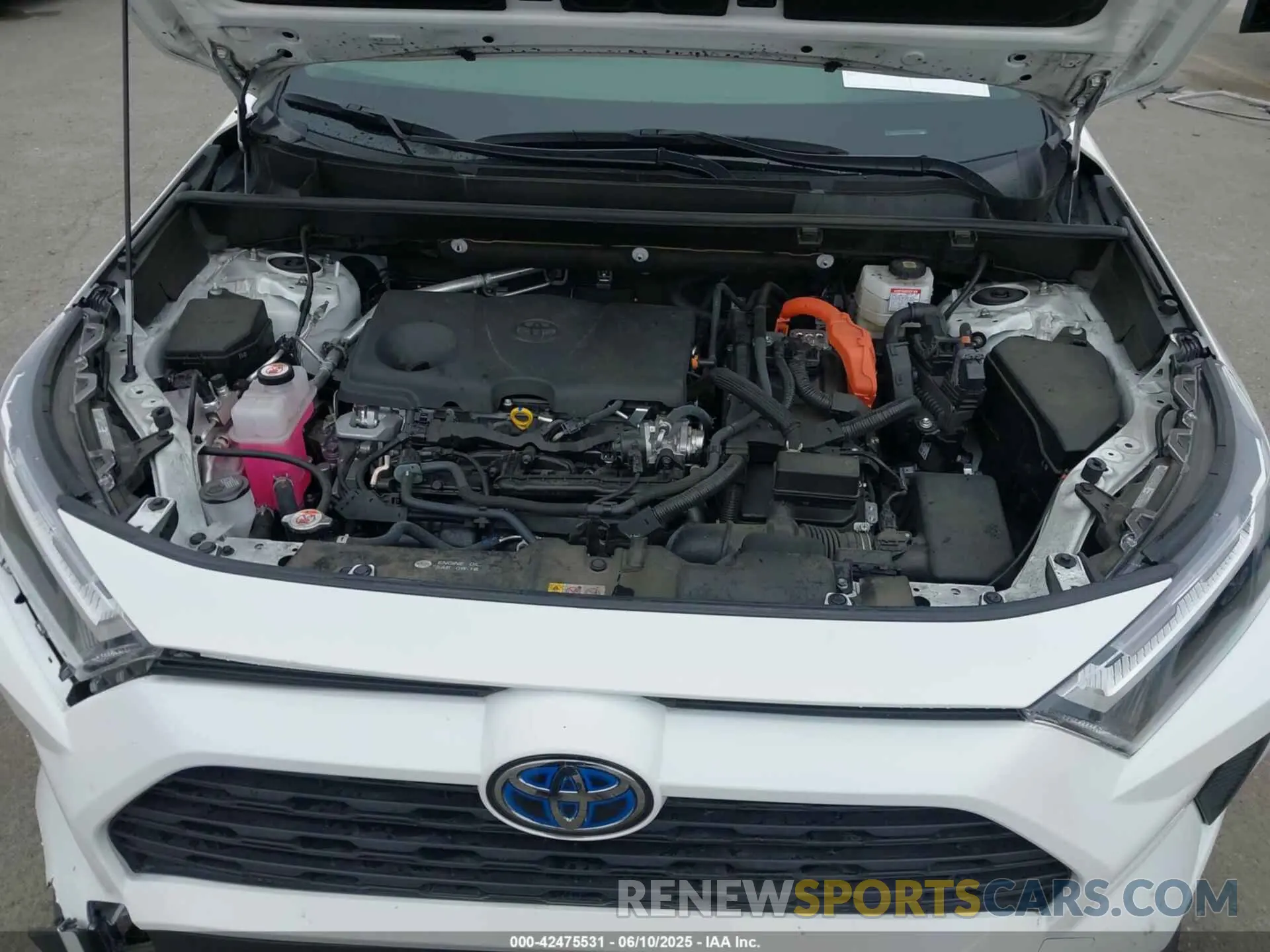 10 Photograph of a damaged car JTMMWRFV3PD193495 TOYOTA RAV4 HYBRID 2023