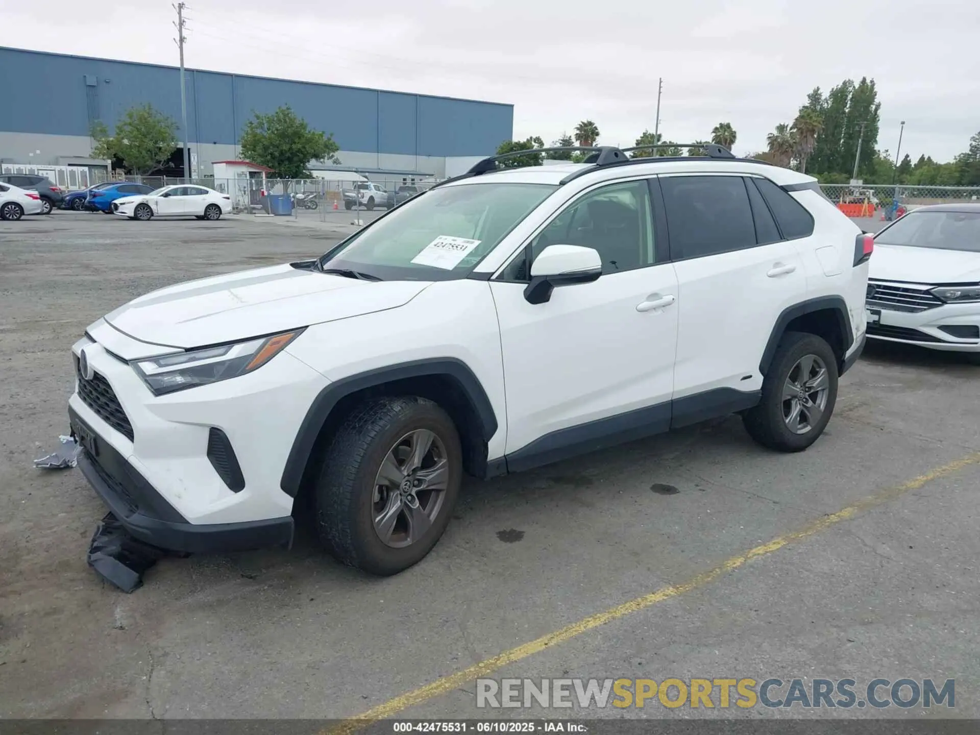 2 Photograph of a damaged car JTMMWRFV3PD193495 TOYOTA RAV4 HYBRID 2023
