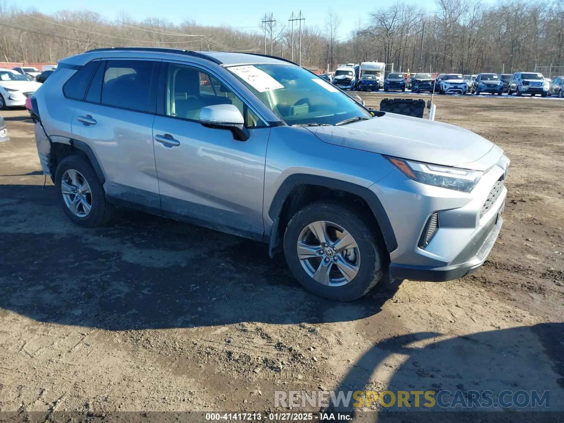 1 Photograph of a damaged car JTMMWRFV6PD186024 TOYOTA RAV4 HYBRID 2023