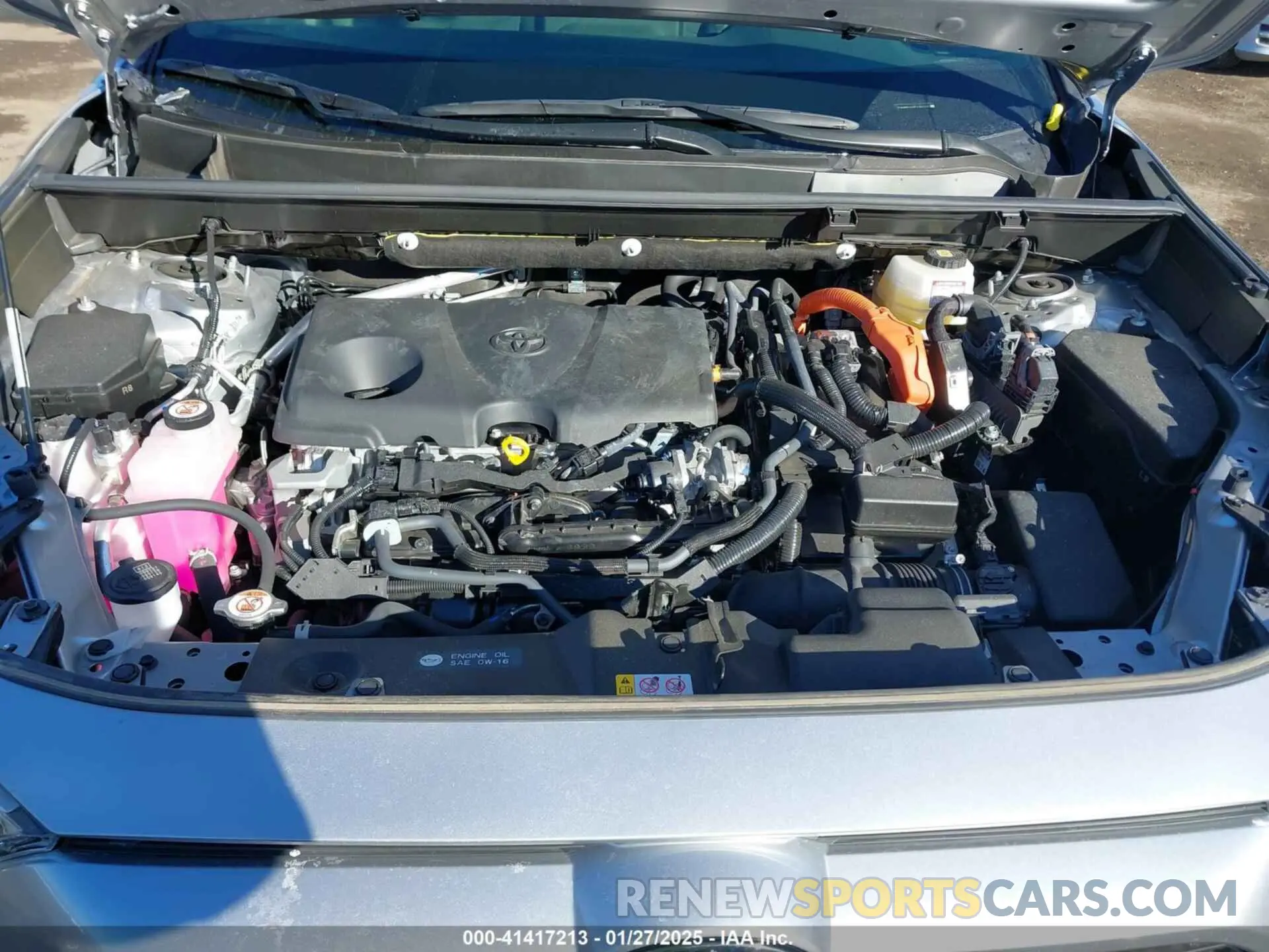 10 Photograph of a damaged car JTMMWRFV6PD186024 TOYOTA RAV4 HYBRID 2023