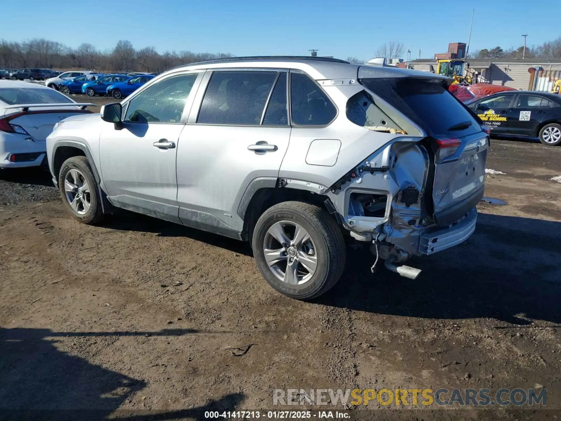 3 Photograph of a damaged car JTMMWRFV6PD186024 TOYOTA RAV4 HYBRID 2023
