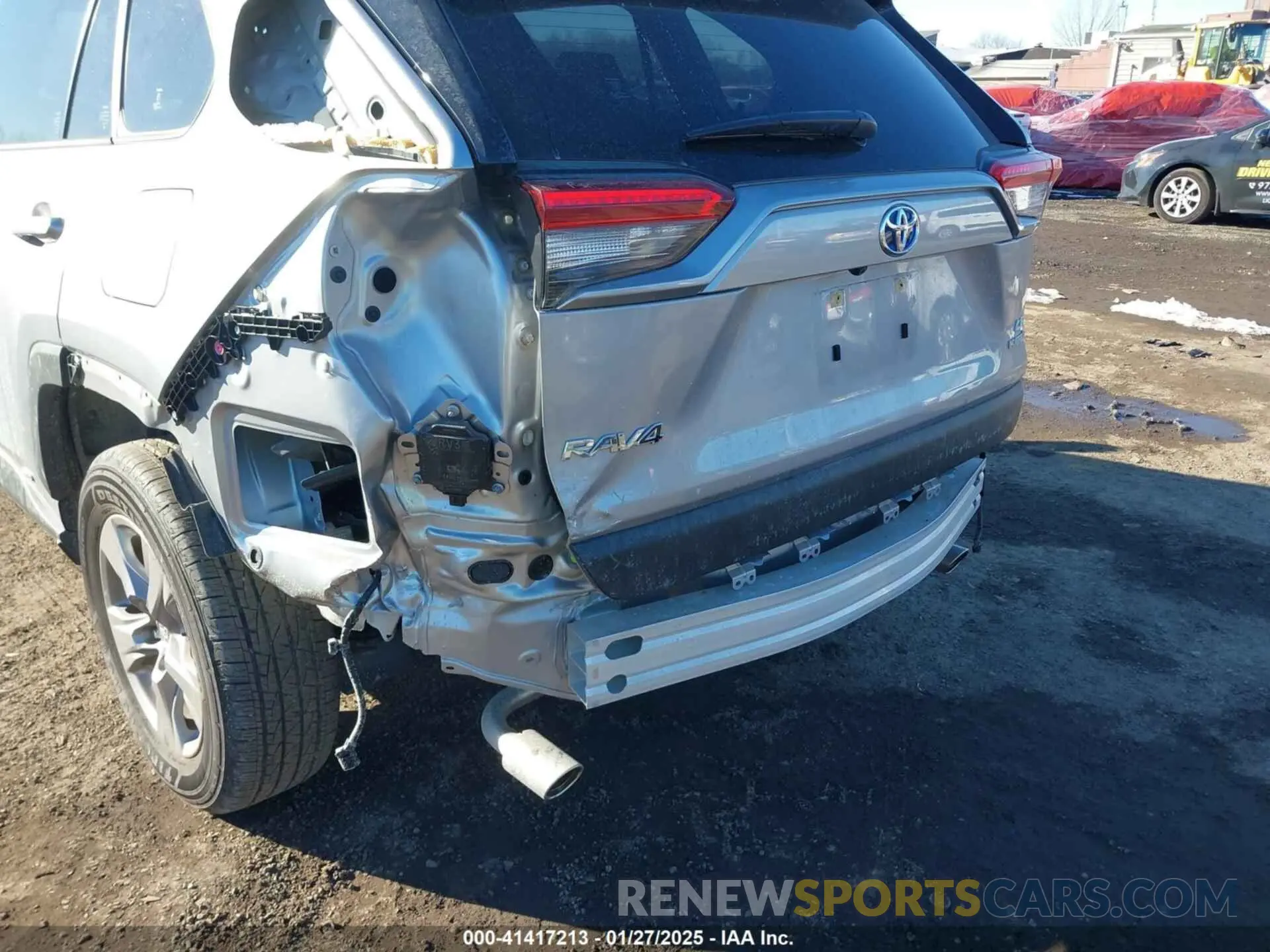 6 Photograph of a damaged car JTMMWRFV6PD186024 TOYOTA RAV4 HYBRID 2023