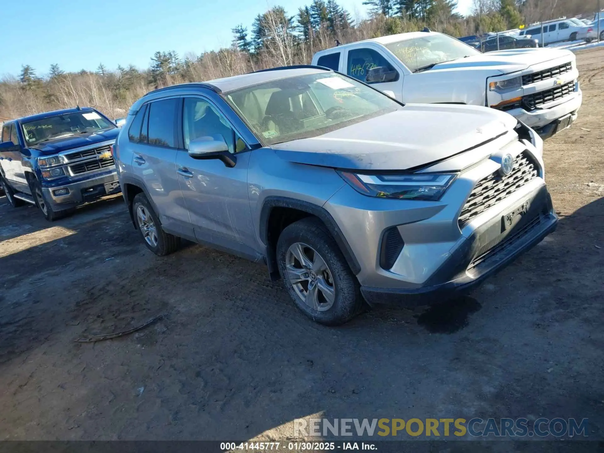 1 Photograph of a damaged car JTMRWRFV2PD185054 TOYOTA RAV4 HYBRID 2023
