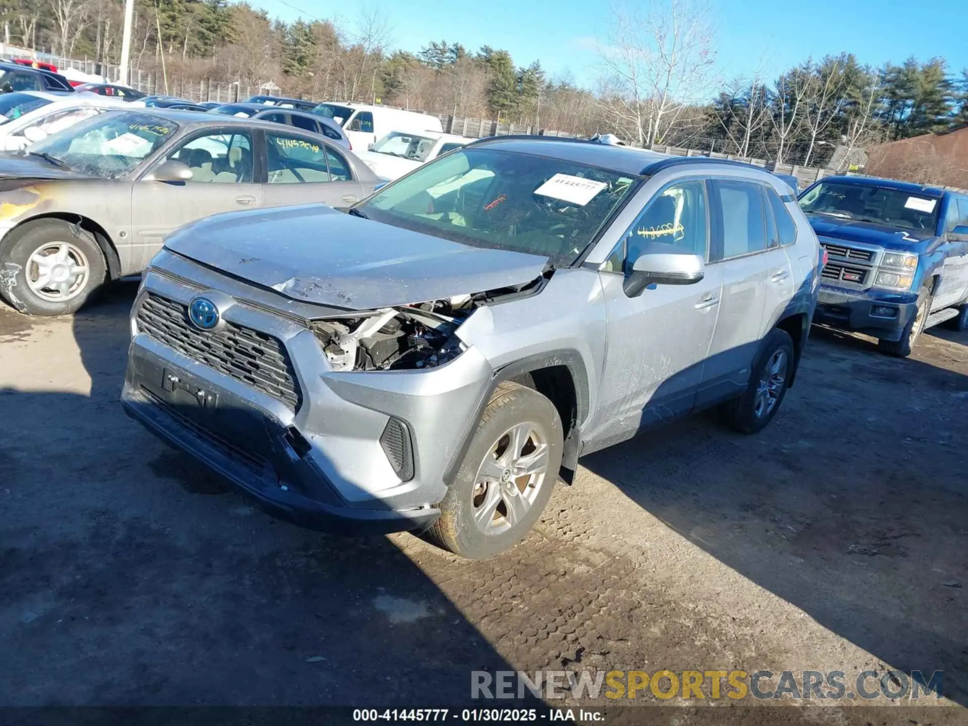 2 Photograph of a damaged car JTMRWRFV2PD185054 TOYOTA RAV4 HYBRID 2023