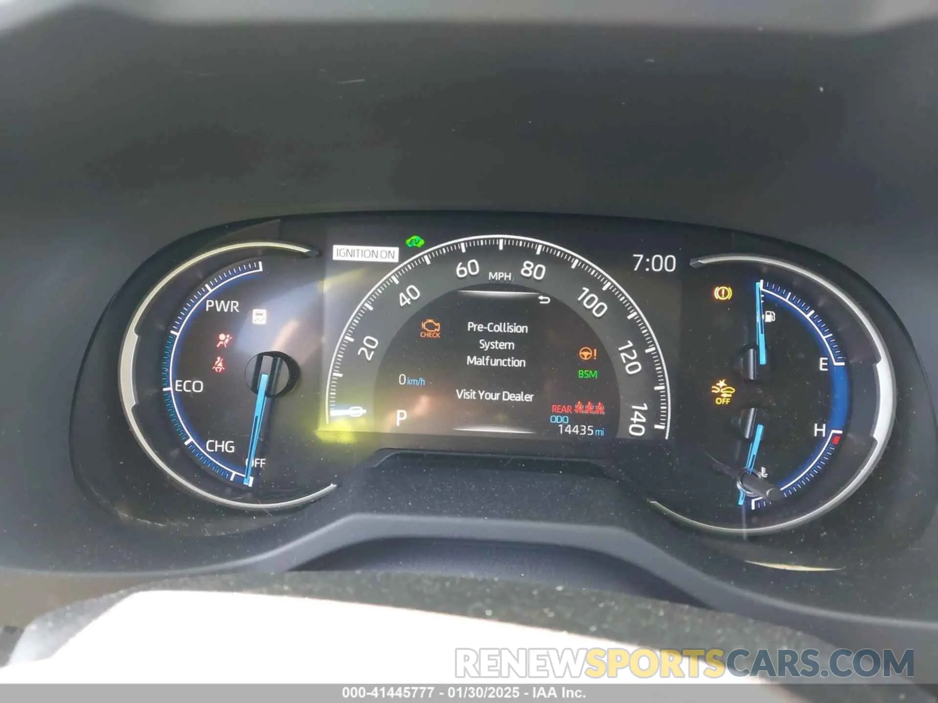 7 Photograph of a damaged car JTMRWRFV2PD185054 TOYOTA RAV4 HYBRID 2023