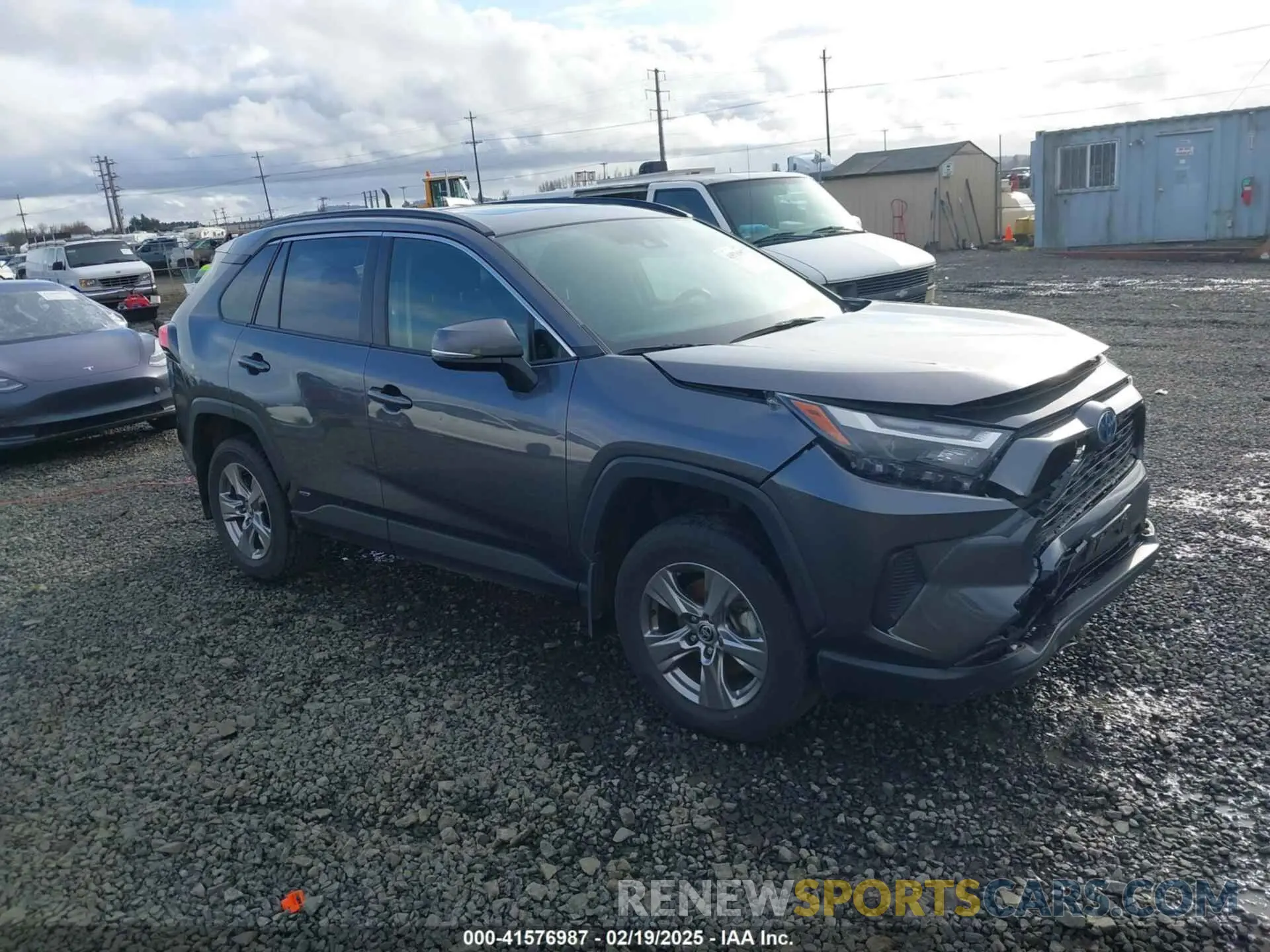 1 Photograph of a damaged car JTMRWRFV2PD201561 TOYOTA RAV4 HYBRID 2023