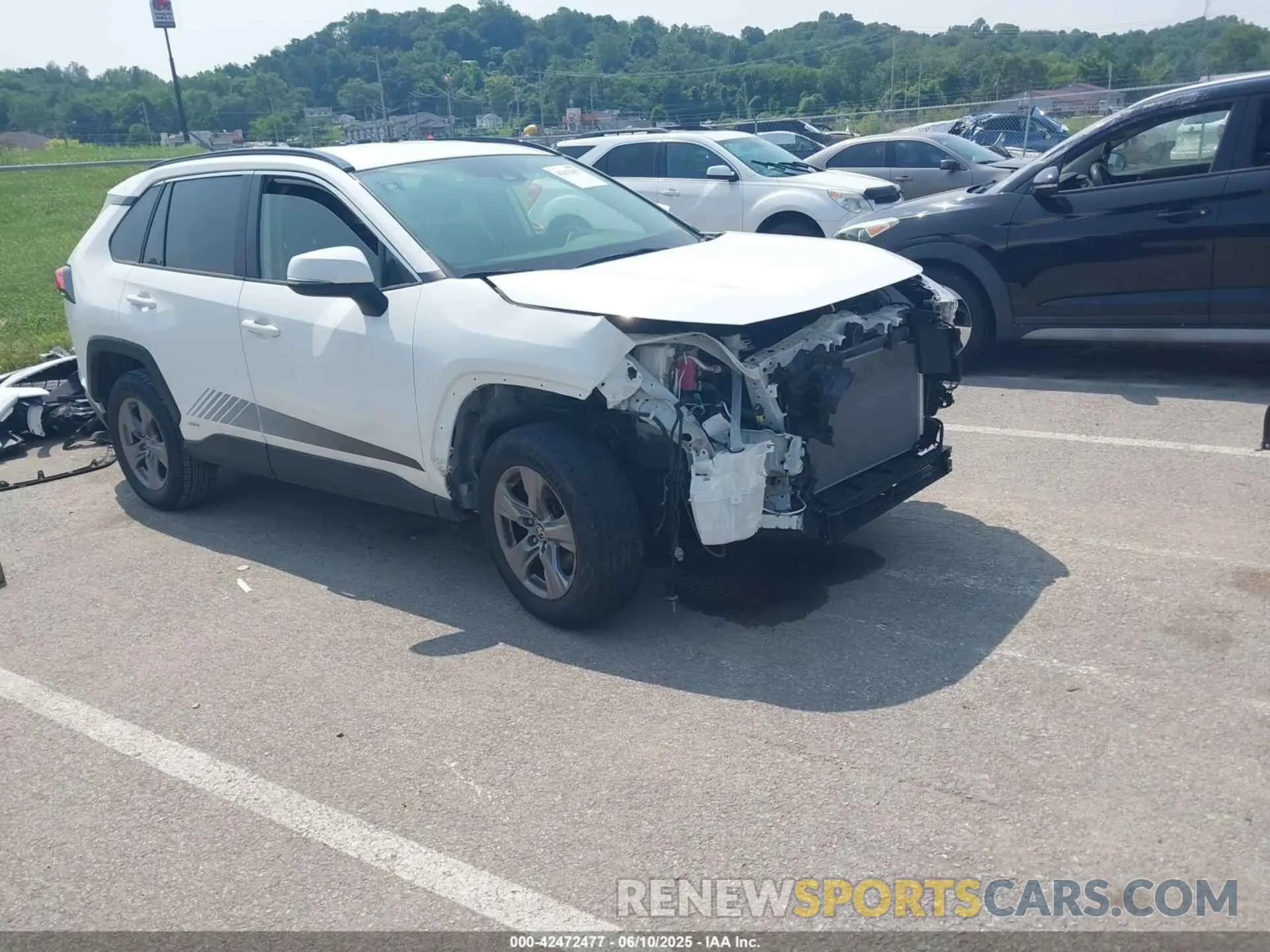 1 Photograph of a damaged car JTMRWRFV3PD193437 TOYOTA RAV4 HYBRID 2023