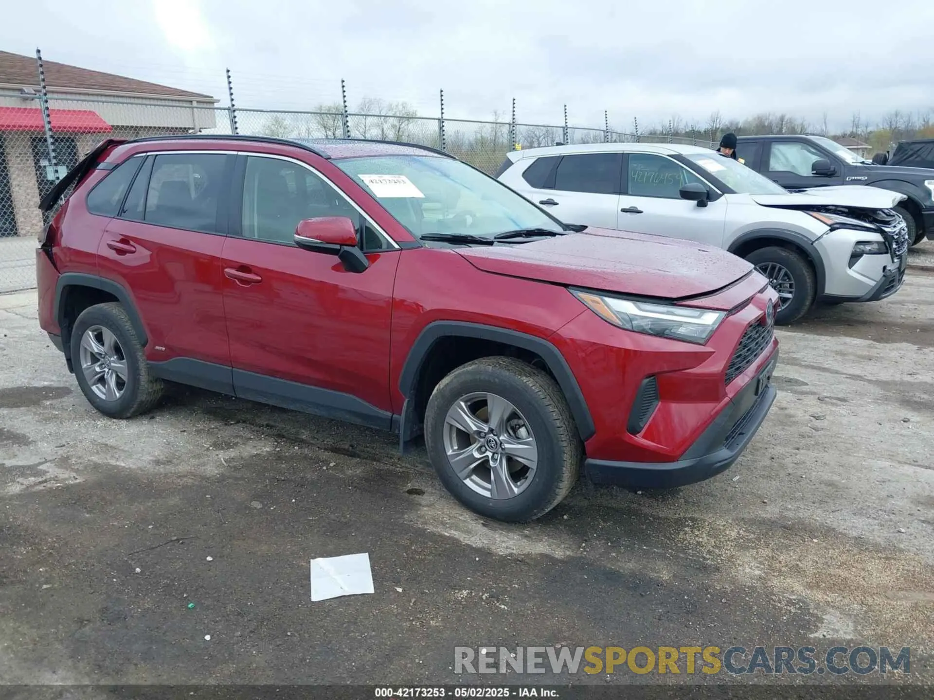 1 Photograph of a damaged car JTMRWRFV3PD205294 TOYOTA RAV4 HYBRID 2023