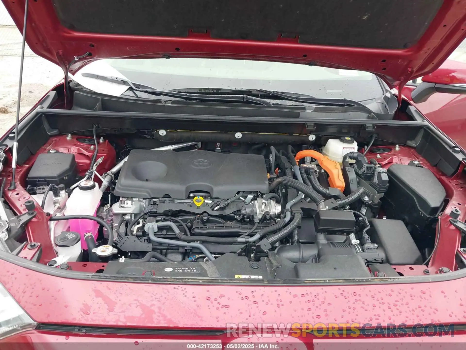 10 Photograph of a damaged car JTMRWRFV3PD205294 TOYOTA RAV4 HYBRID 2023