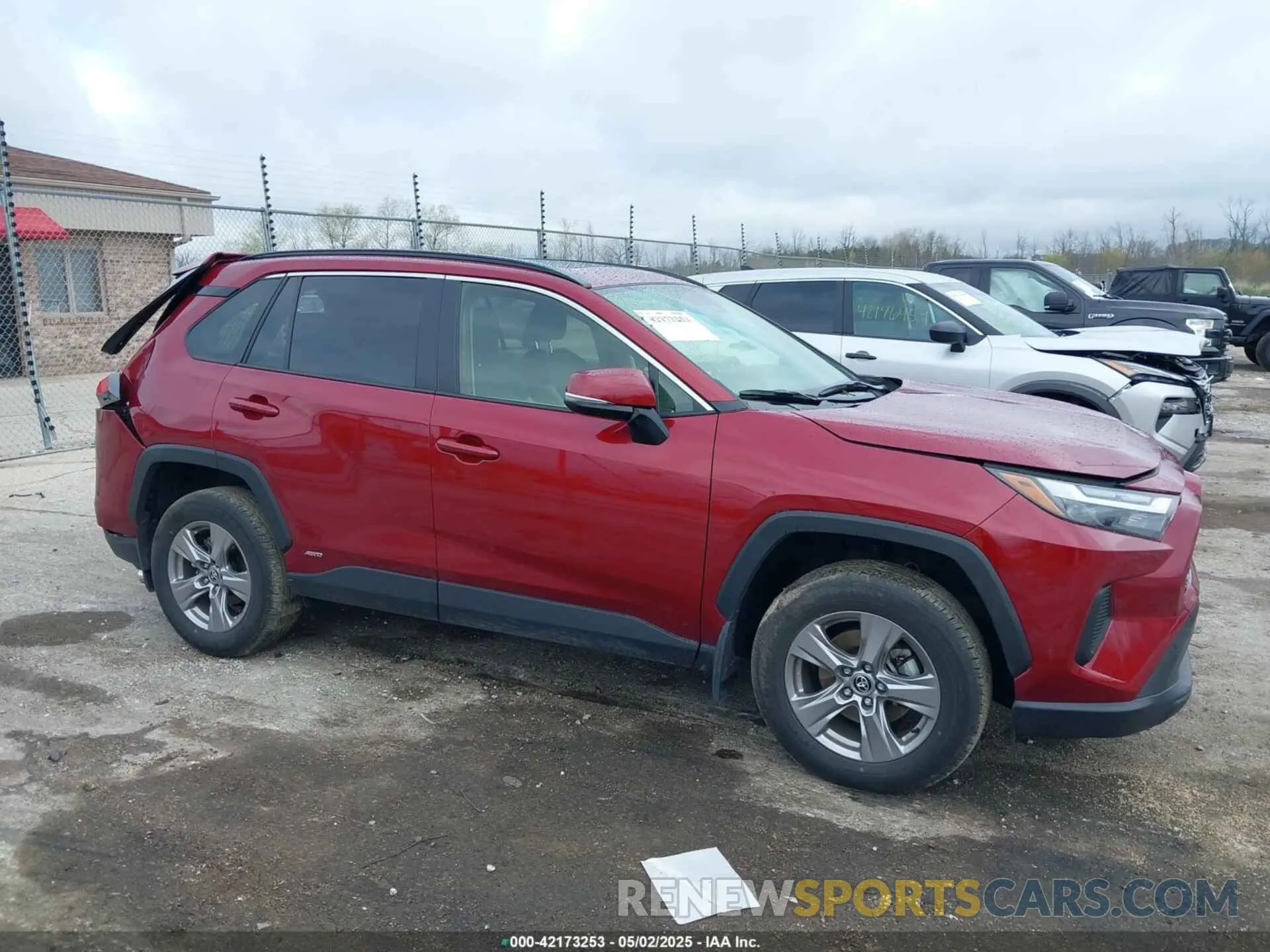 13 Photograph of a damaged car JTMRWRFV3PD205294 TOYOTA RAV4 HYBRID 2023