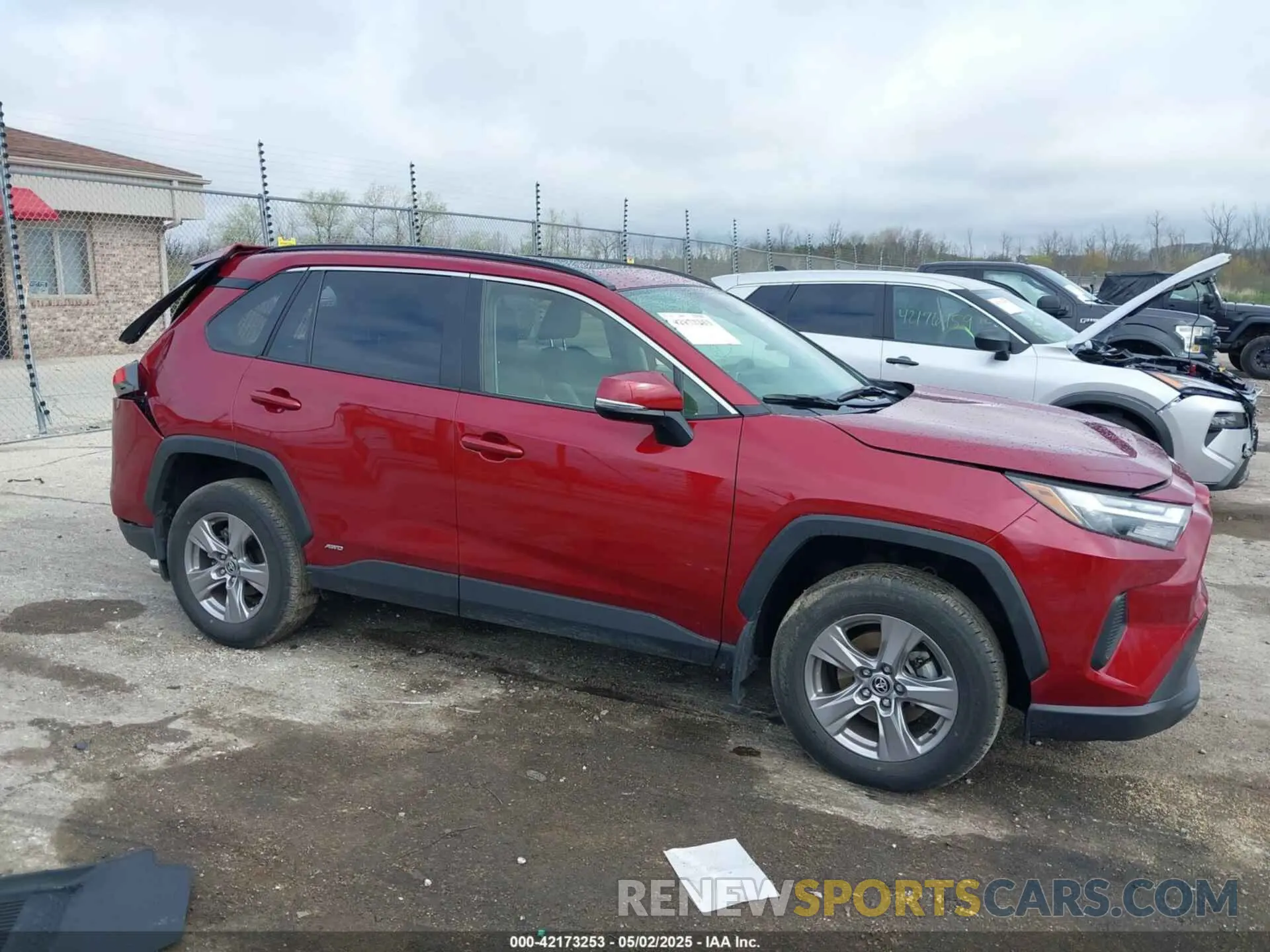 14 Photograph of a damaged car JTMRWRFV3PD205294 TOYOTA RAV4 HYBRID 2023