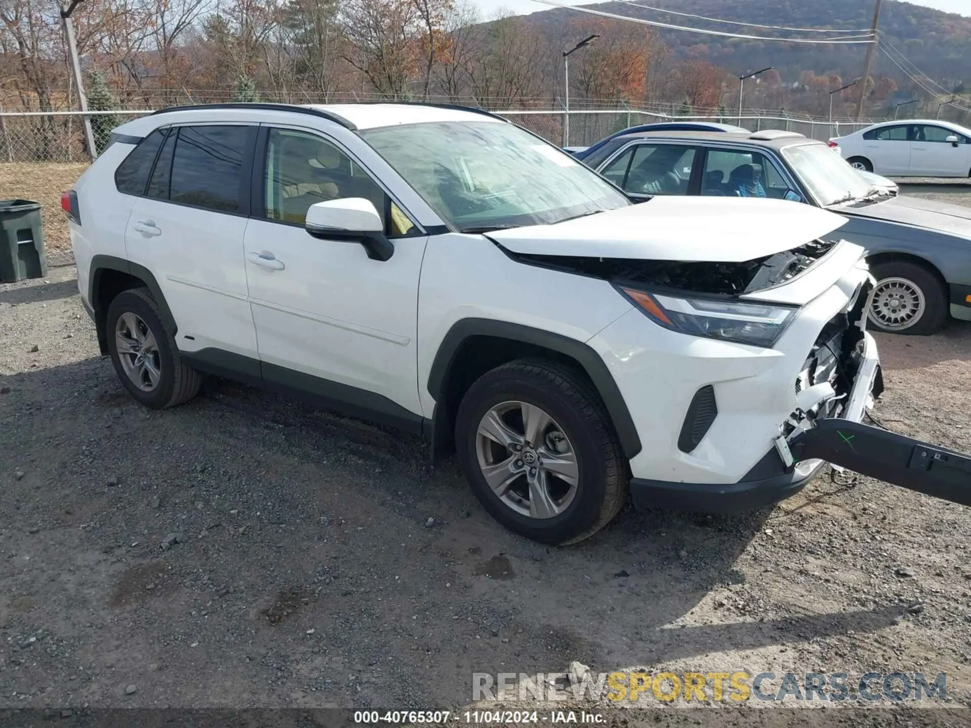 1 Photograph of a damaged car JTMRWRFV7PD189522 TOYOTA RAV4 HYBRID 2023