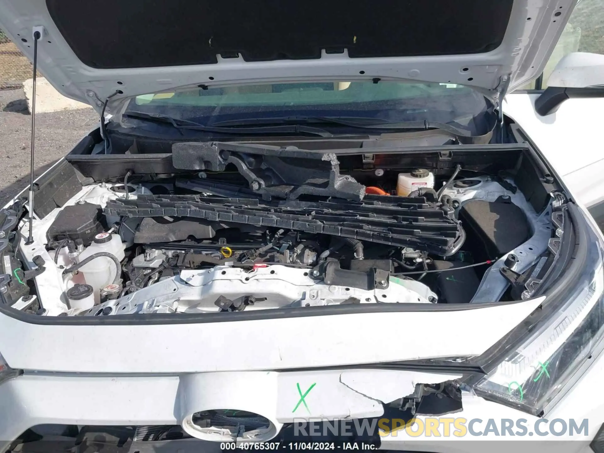10 Photograph of a damaged car JTMRWRFV7PD189522 TOYOTA RAV4 HYBRID 2023