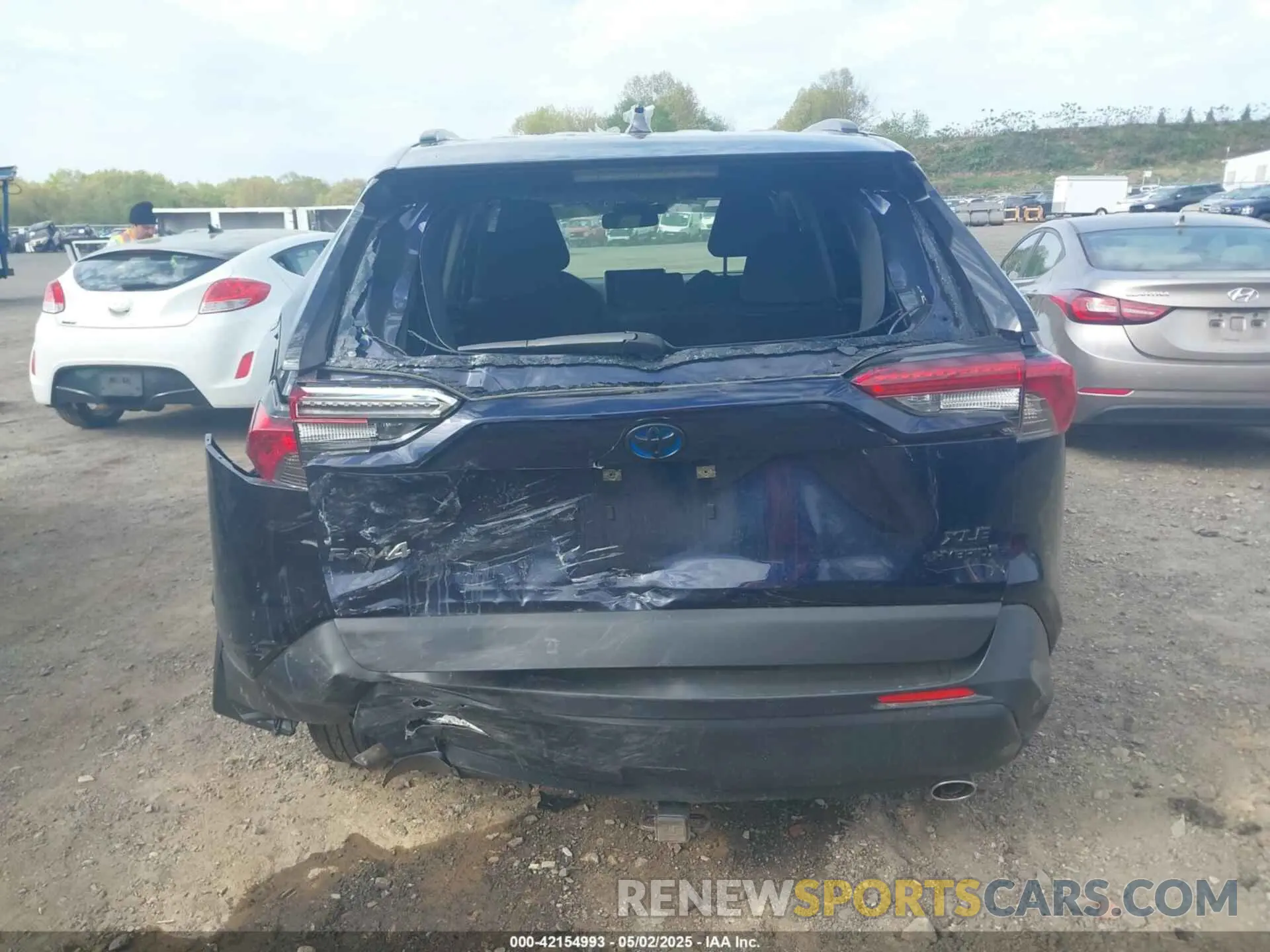 10 Photograph of a damaged car JTMRWRFV9PD168459 TOYOTA RAV4 HYBRID 2023