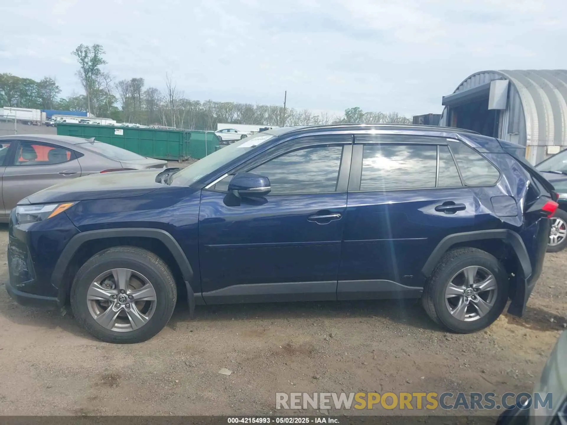 8 Photograph of a damaged car JTMRWRFV9PD168459 TOYOTA RAV4 HYBRID 2023