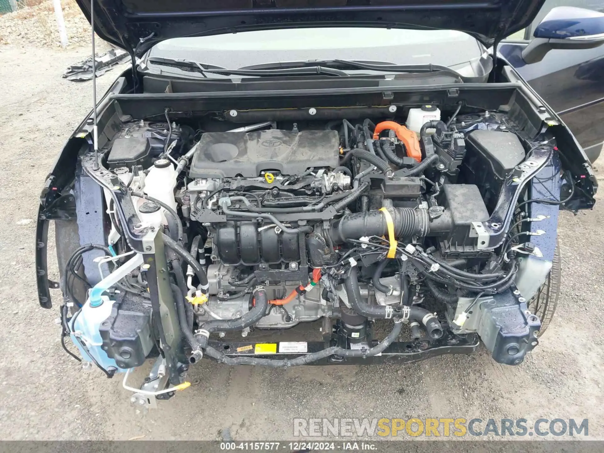10 Photograph of a damaged car JTMRWRFV9PD191000 TOYOTA RAV4 HYBRID 2023