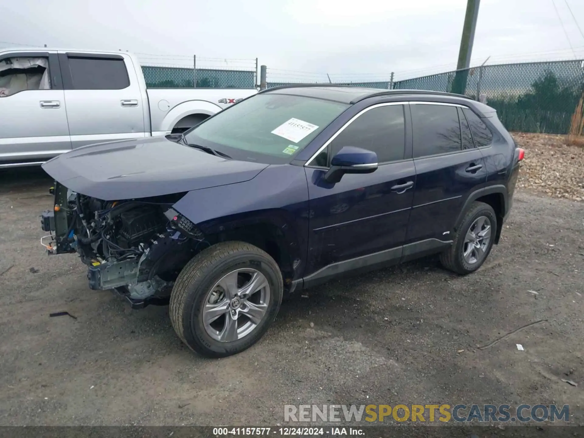 2 Photograph of a damaged car JTMRWRFV9PD191000 TOYOTA RAV4 HYBRID 2023