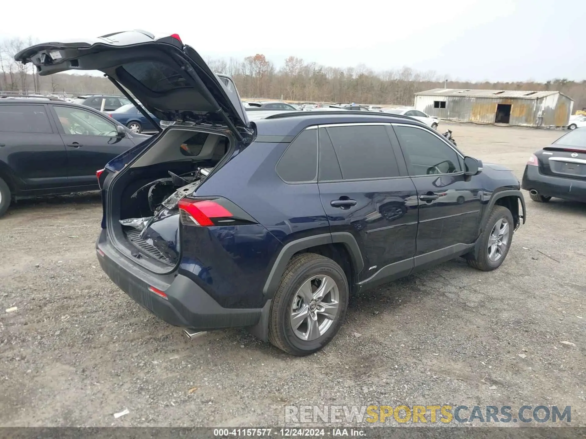 4 Photograph of a damaged car JTMRWRFV9PD191000 TOYOTA RAV4 HYBRID 2023