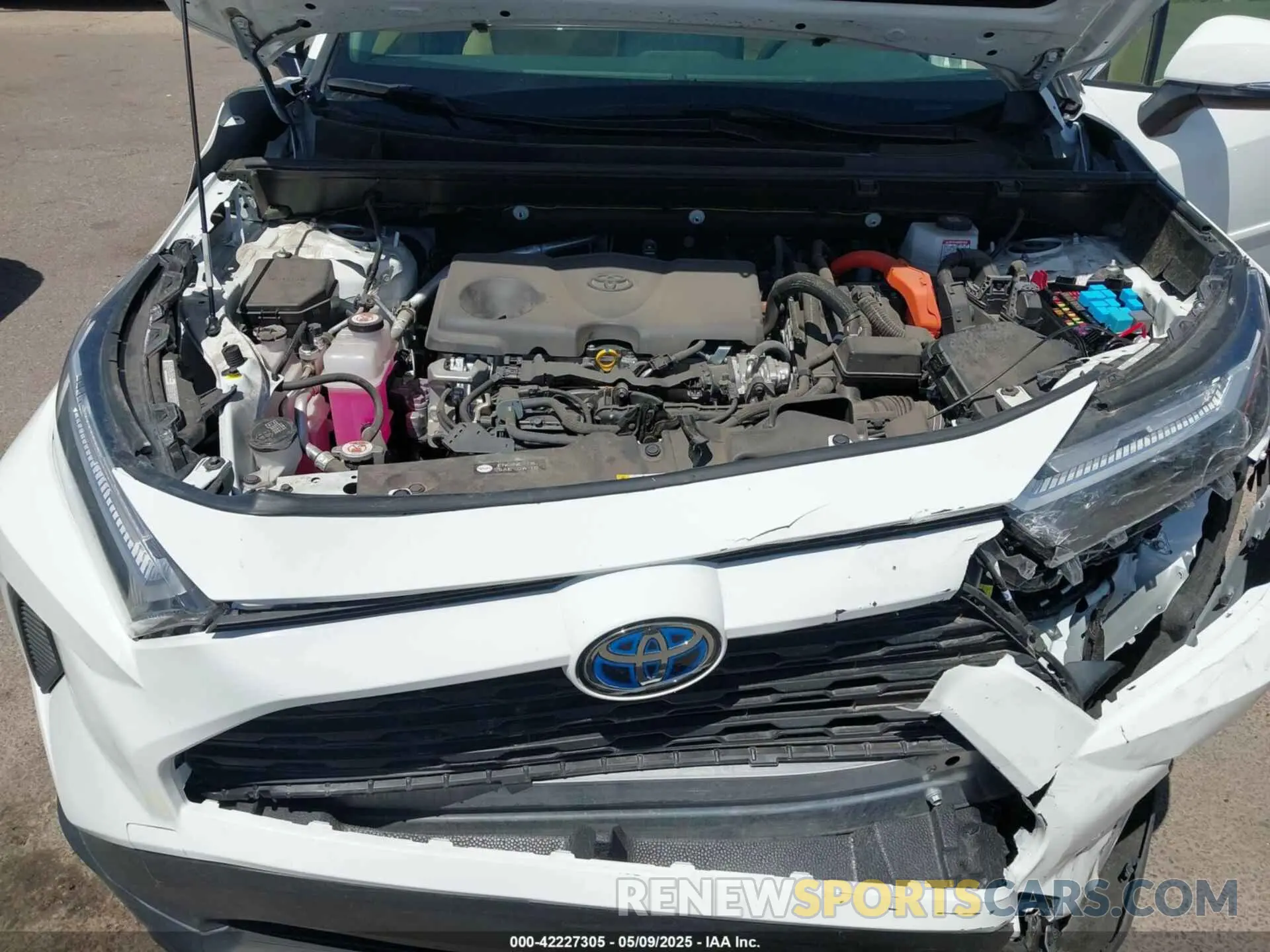 10 Photograph of a damaged car JTMRWRFV9PD195855 TOYOTA RAV4 HYBRID 2023