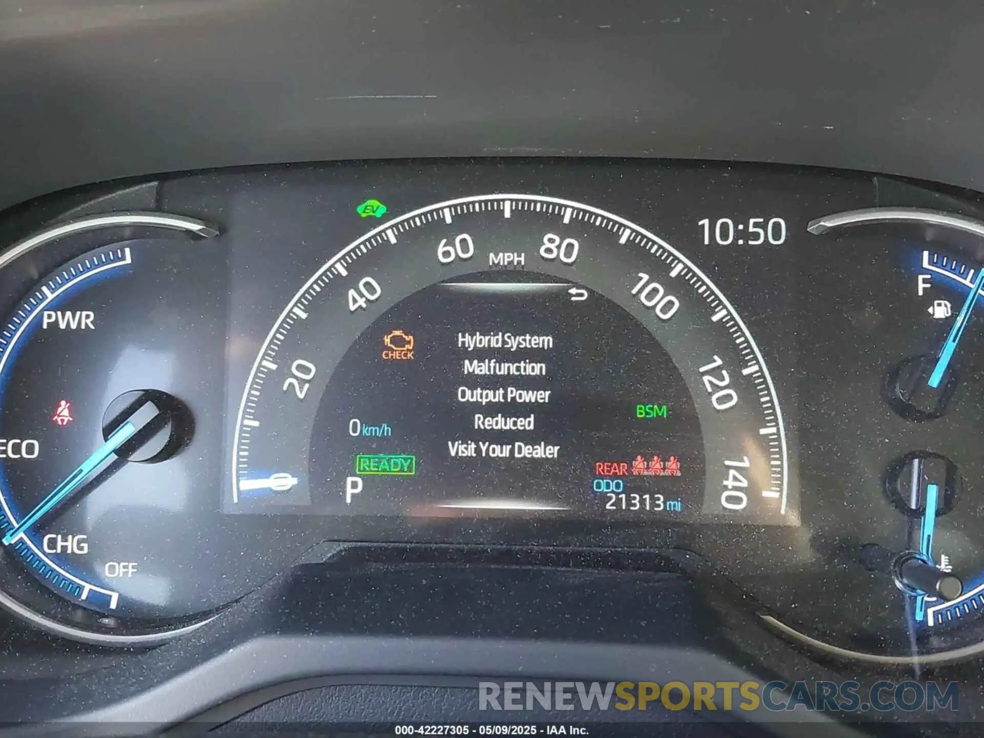 7 Photograph of a damaged car JTMRWRFV9PD195855 TOYOTA RAV4 HYBRID 2023