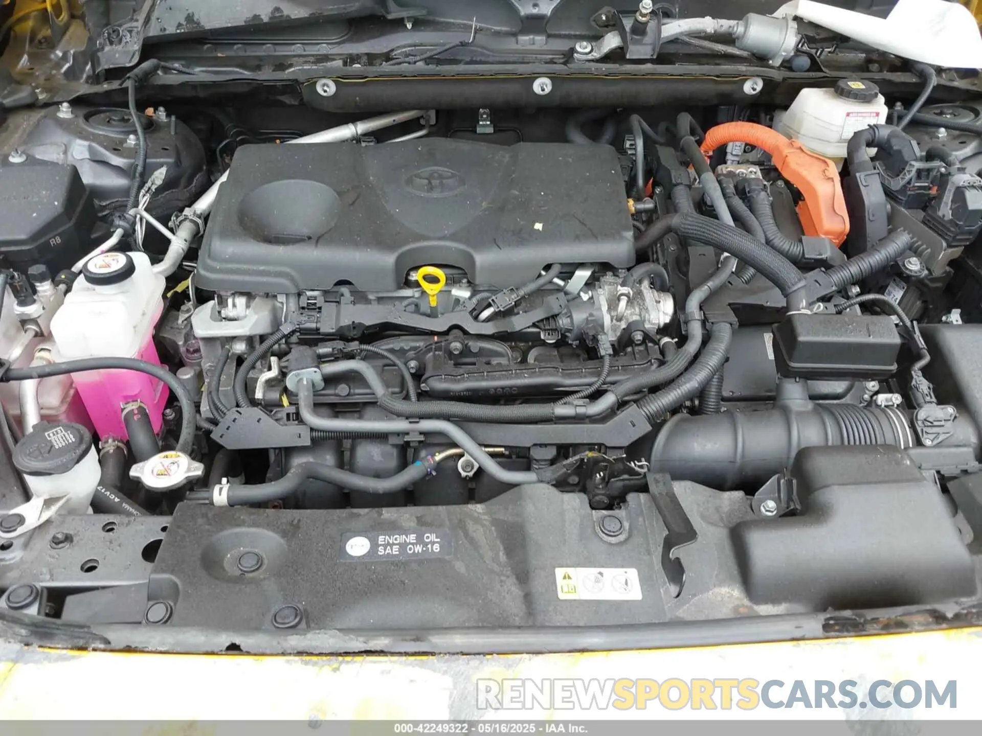 10 Photograph of a damaged car JTMRWRFVXPJ057386 TOYOTA RAV4 HYBRID 2023