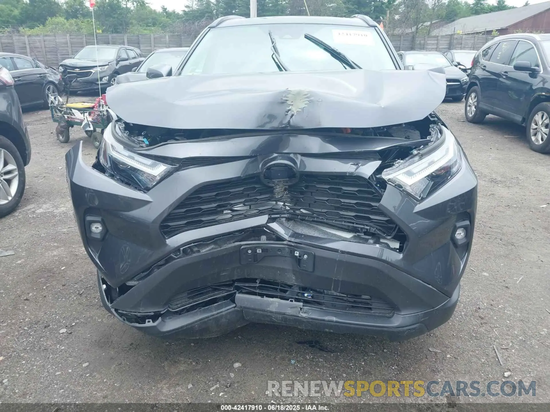 6 Photograph of a damaged car 2T3B6RFV1RW077600 TOYOTA RAV4 HYBRID 2024