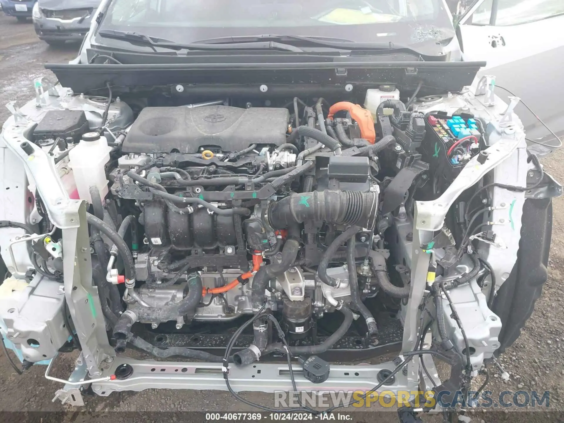 10 Photograph of a damaged car 2T3B6RFV3RW074116 TOYOTA RAV4 HYBRID 2024