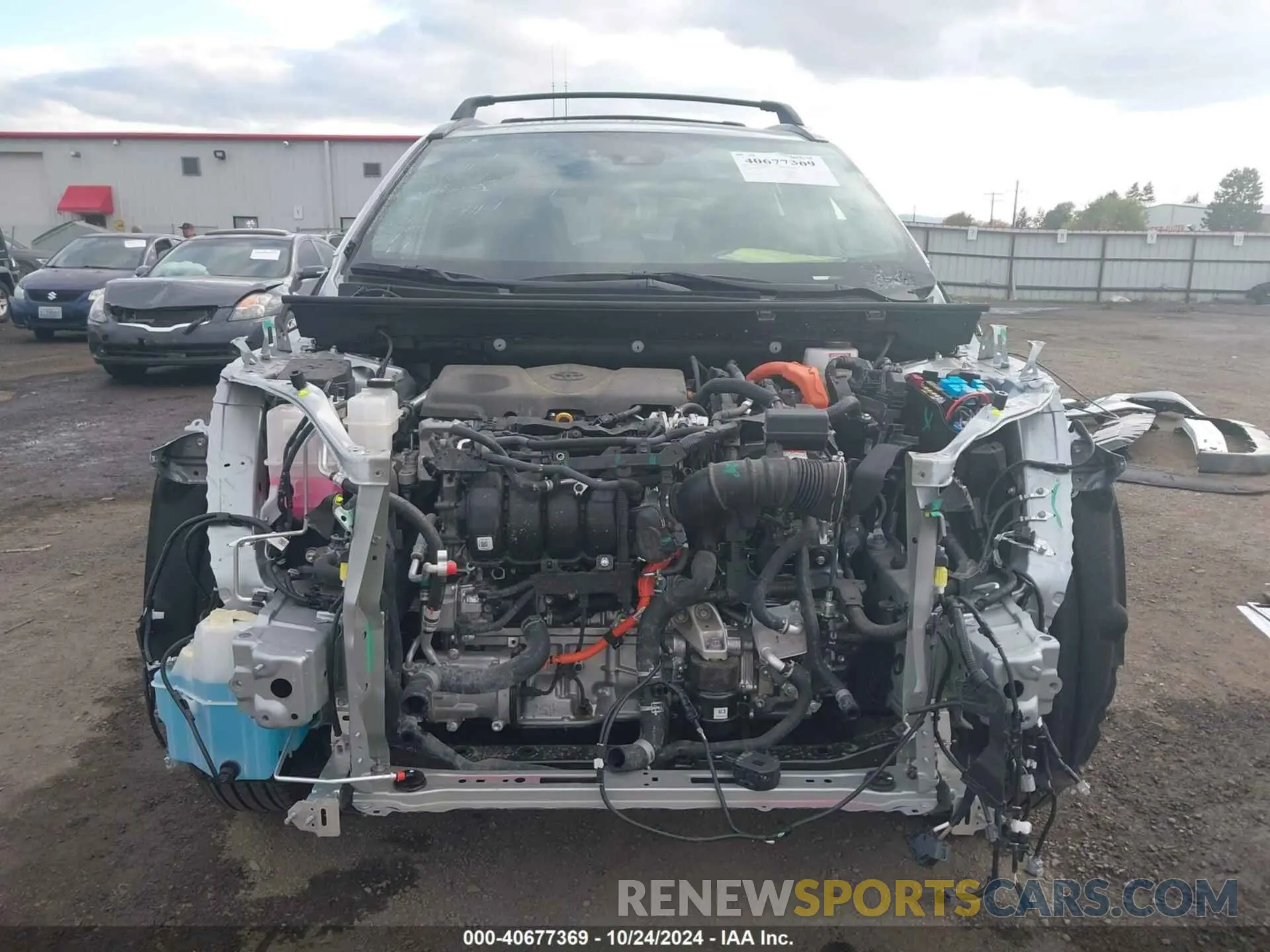 13 Photograph of a damaged car 2T3B6RFV3RW074116 TOYOTA RAV4 HYBRID 2024