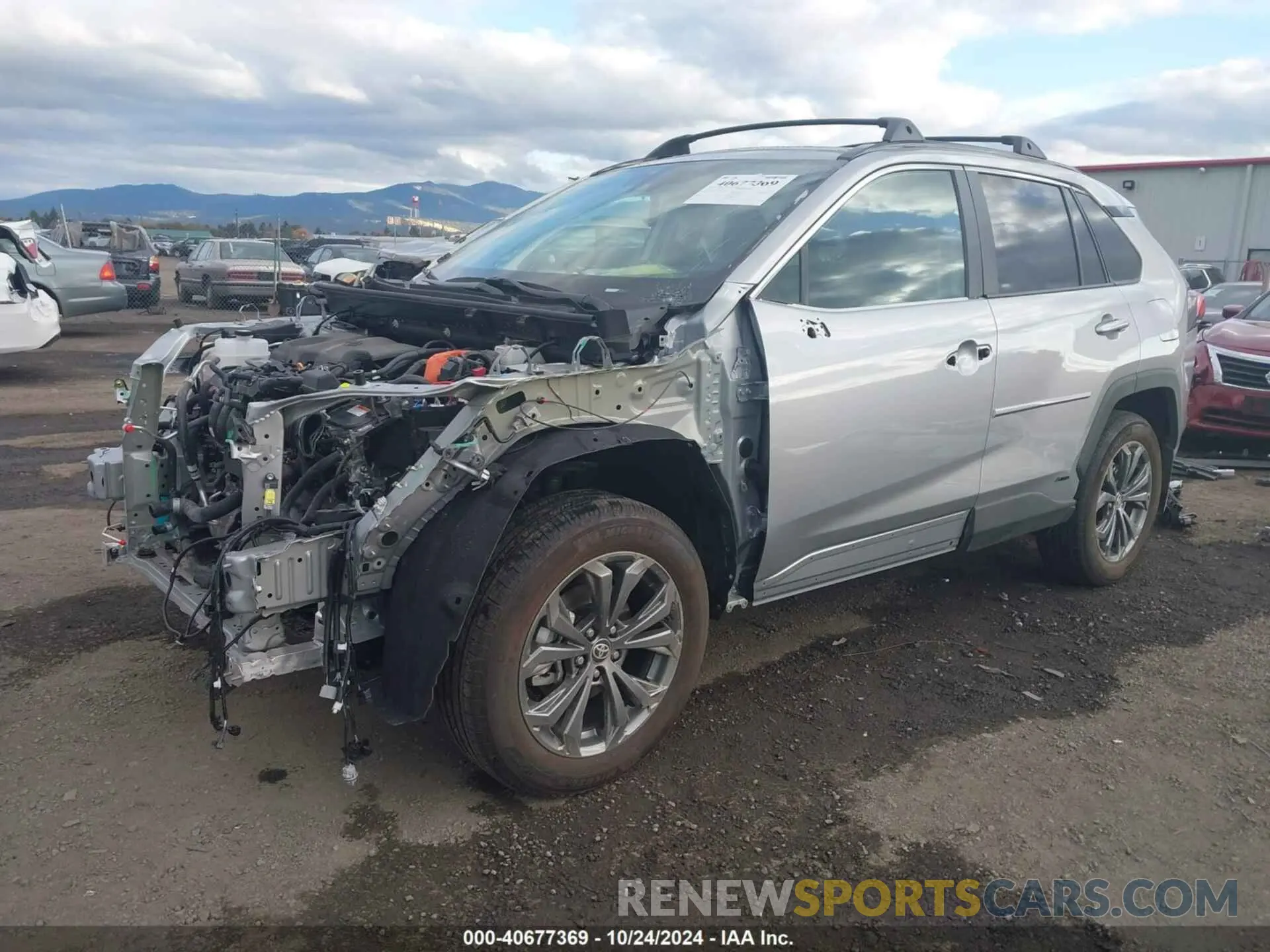 2 Photograph of a damaged car 2T3B6RFV3RW074116 TOYOTA RAV4 HYBRID 2024
