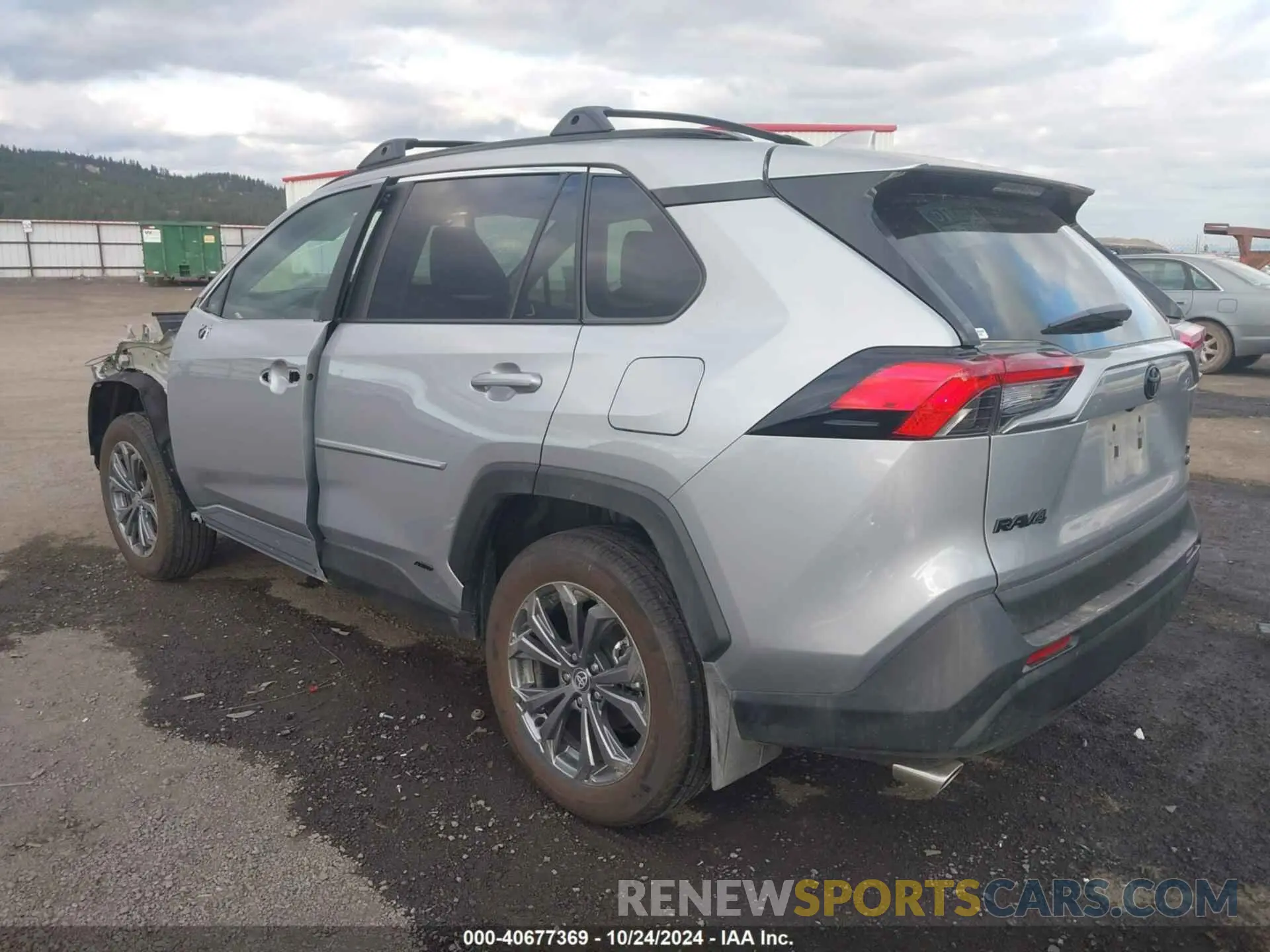 3 Photograph of a damaged car 2T3B6RFV3RW074116 TOYOTA RAV4 HYBRID 2024