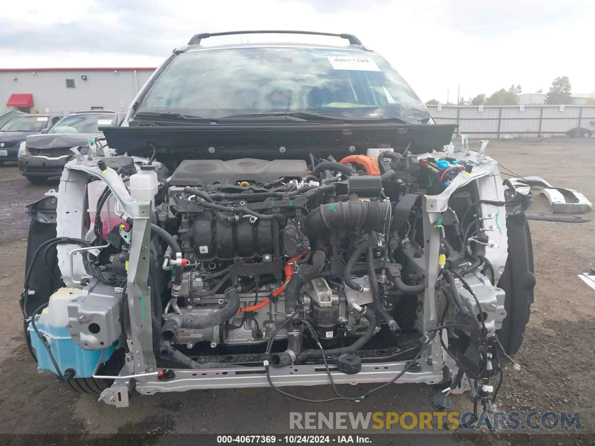 6 Photograph of a damaged car 2T3B6RFV3RW074116 TOYOTA RAV4 HYBRID 2024