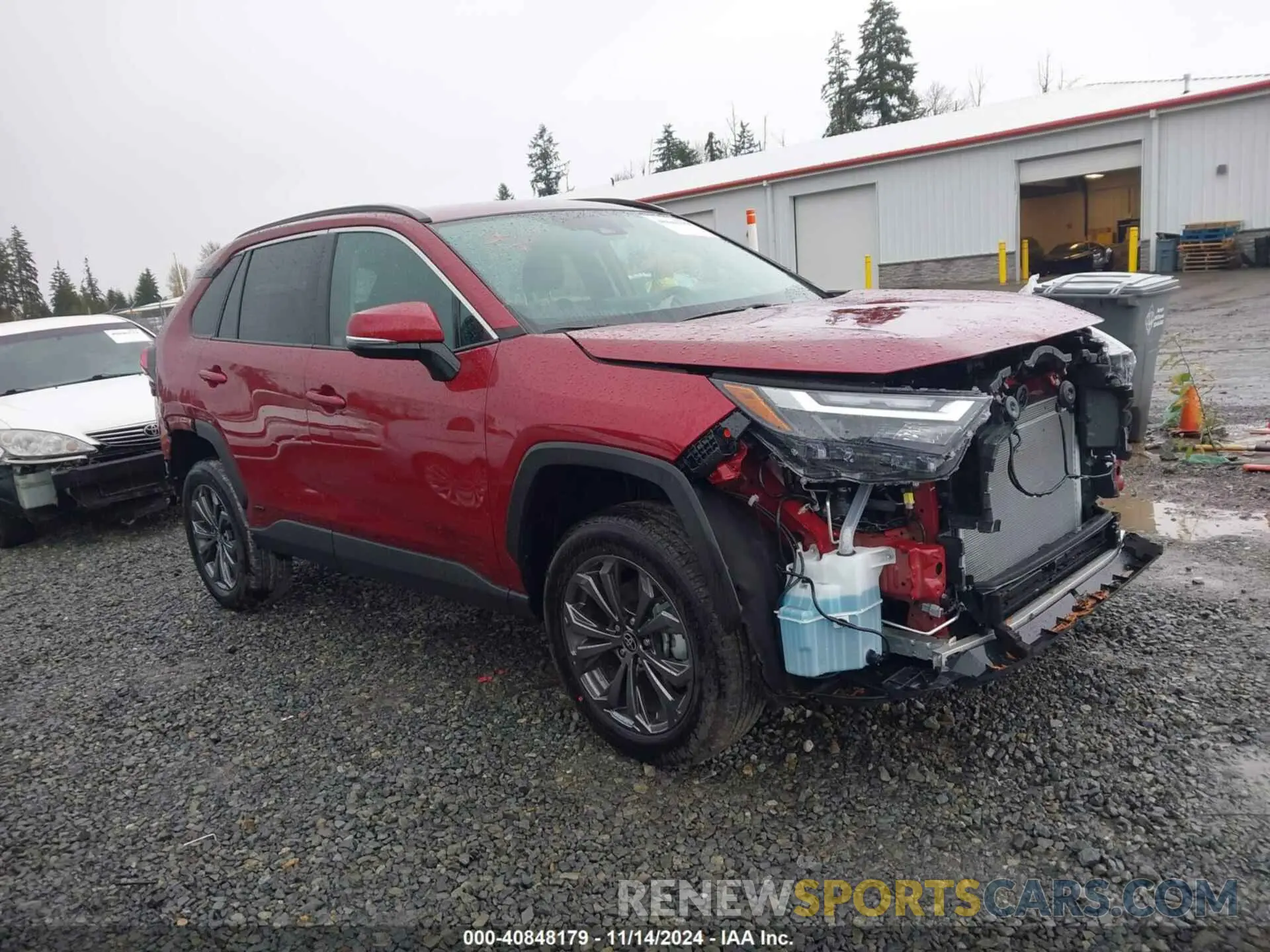 1 Photograph of a damaged car 2T3B6RFV5RW059052 TOYOTA RAV4 HYBRID 2024