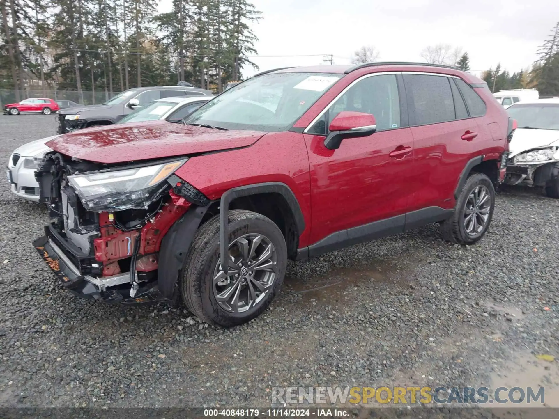 2 Photograph of a damaged car 2T3B6RFV5RW059052 TOYOTA RAV4 HYBRID 2024