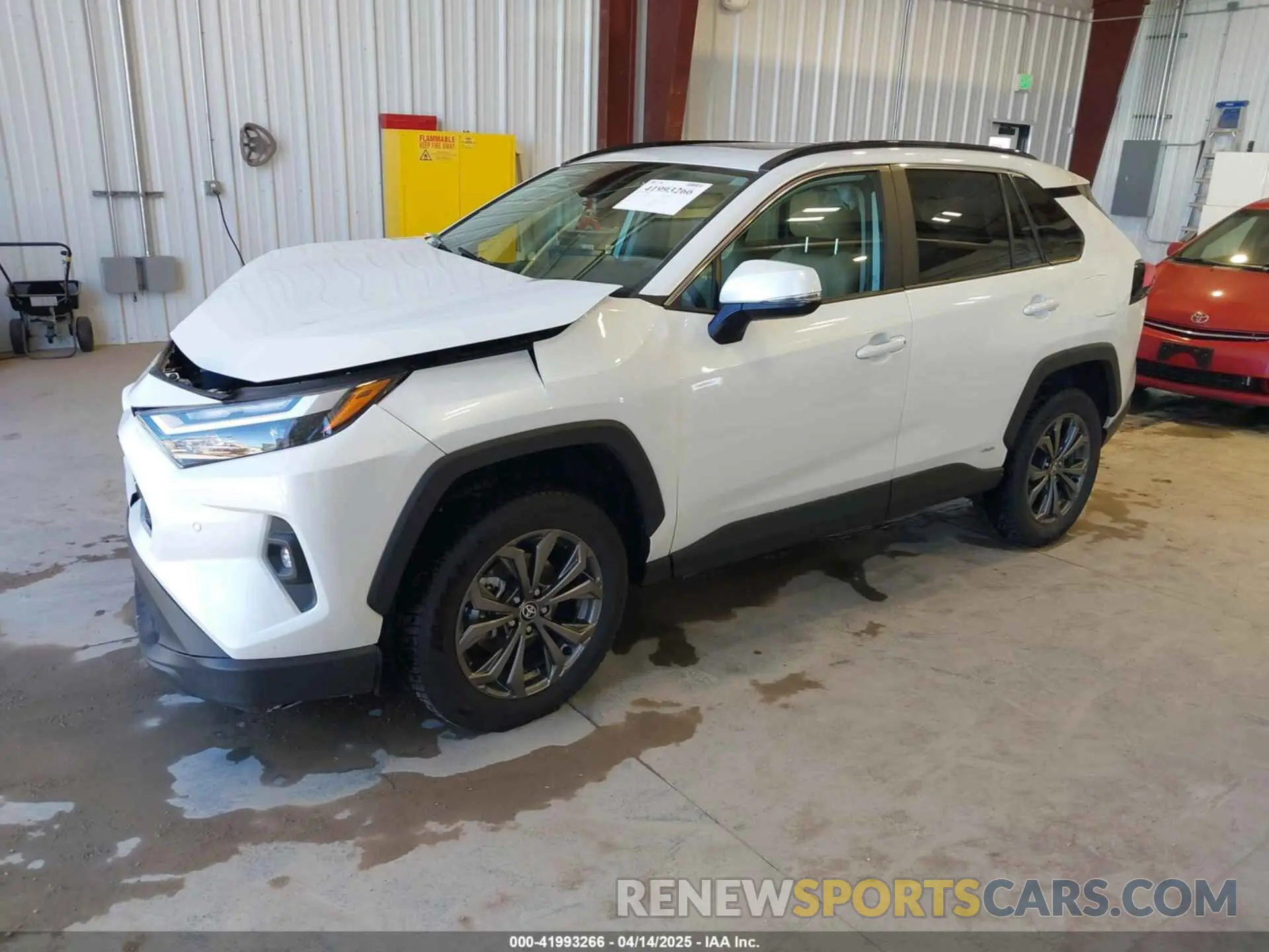 2 Photograph of a damaged car 2T3B6RFV5RW081035 TOYOTA RAV4 HYBRID 2024