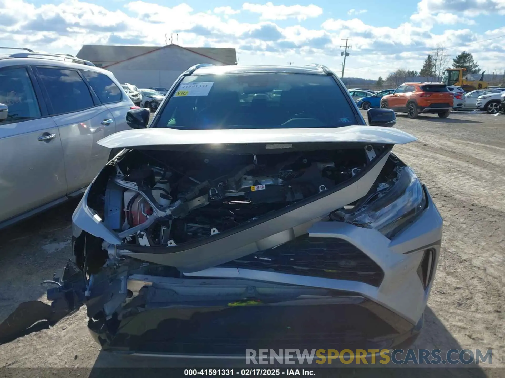 12 Photograph of a damaged car 2T3E6RFV0RW052121 TOYOTA RAV4 HYBRID 2024