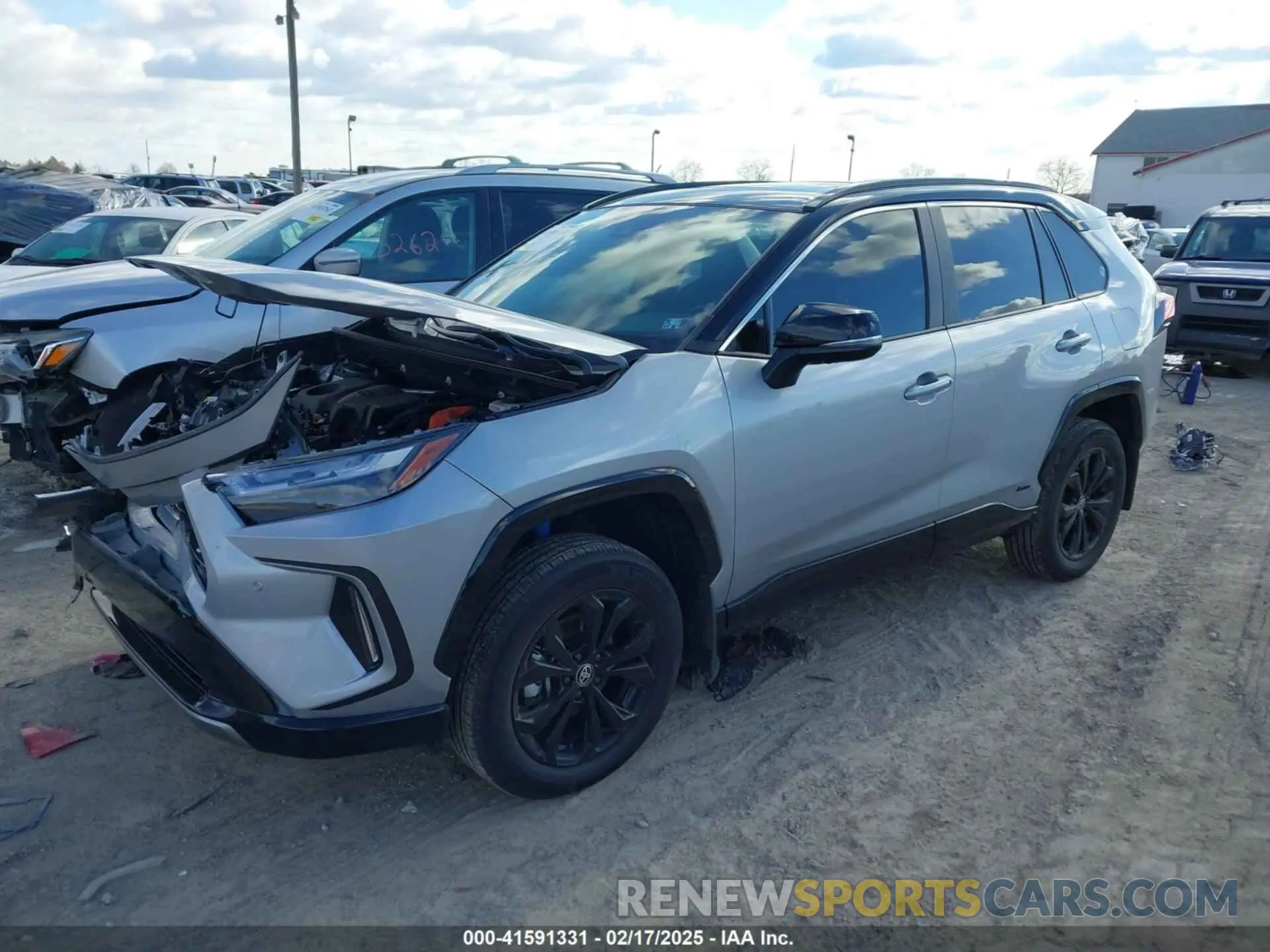 2 Photograph of a damaged car 2T3E6RFV0RW052121 TOYOTA RAV4 HYBRID 2024