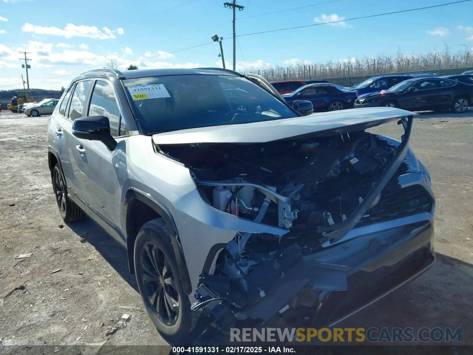 6 Photograph of a damaged car 2T3E6RFV0RW052121 TOYOTA RAV4 HYBRID 2024