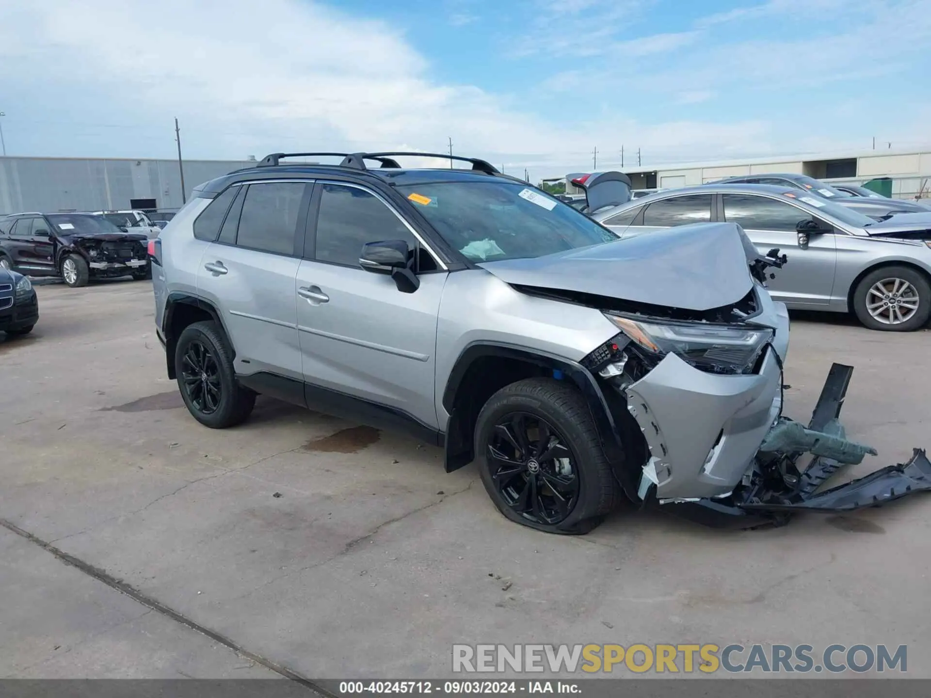 1 Photograph of a damaged car 2T3E6RFV0RW069873 TOYOTA RAV4 HYBRID 2024