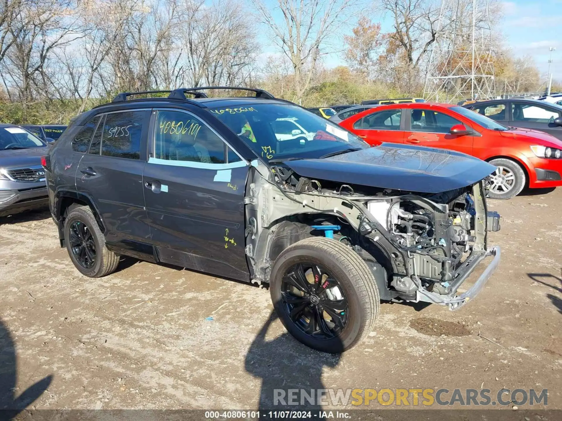 1 Photograph of a damaged car 2T3E6RFV5RW048582 TOYOTA RAV4 HYBRID 2024