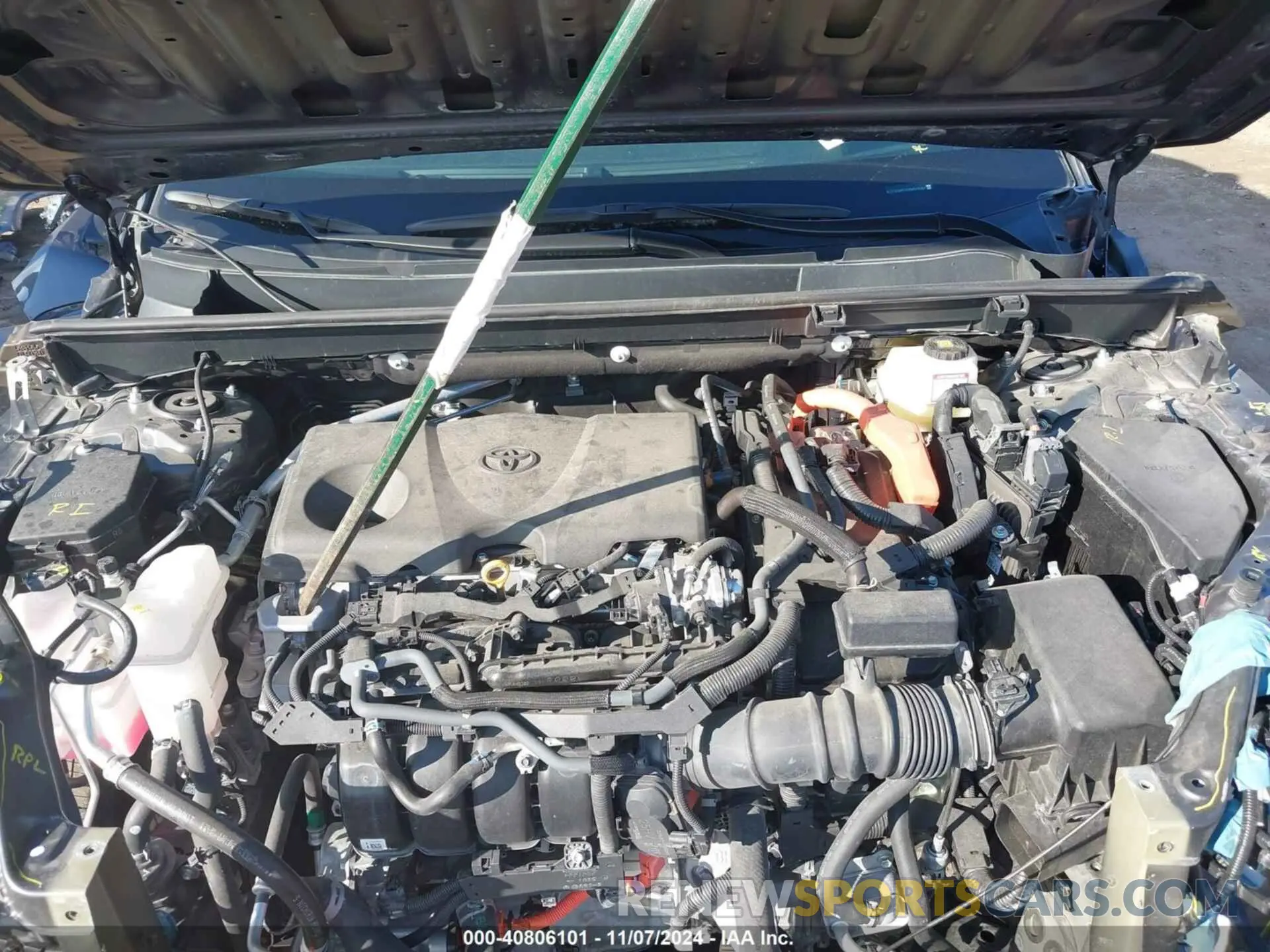 10 Photograph of a damaged car 2T3E6RFV5RW048582 TOYOTA RAV4 HYBRID 2024