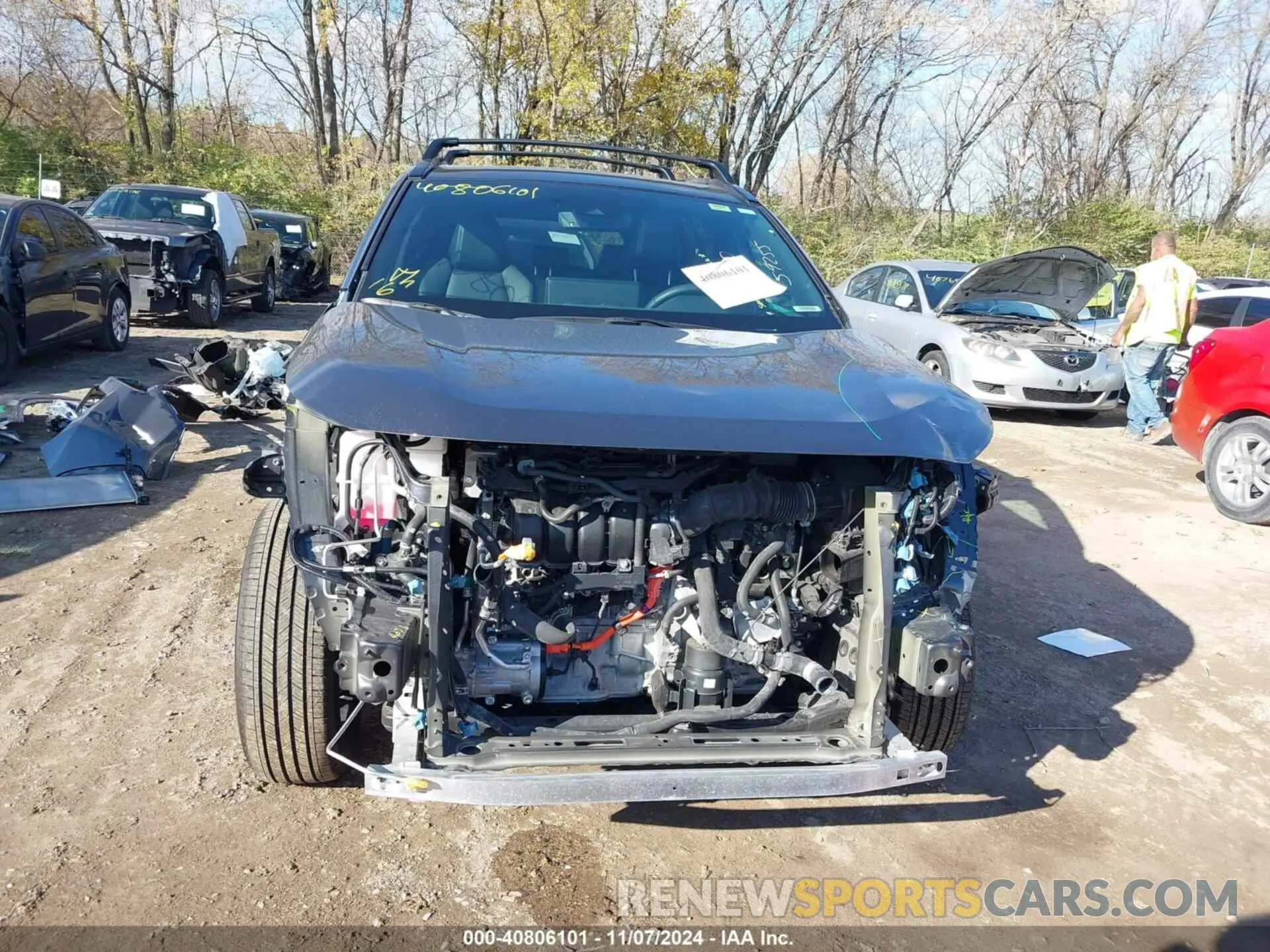 13 Photograph of a damaged car 2T3E6RFV5RW048582 TOYOTA RAV4 HYBRID 2024