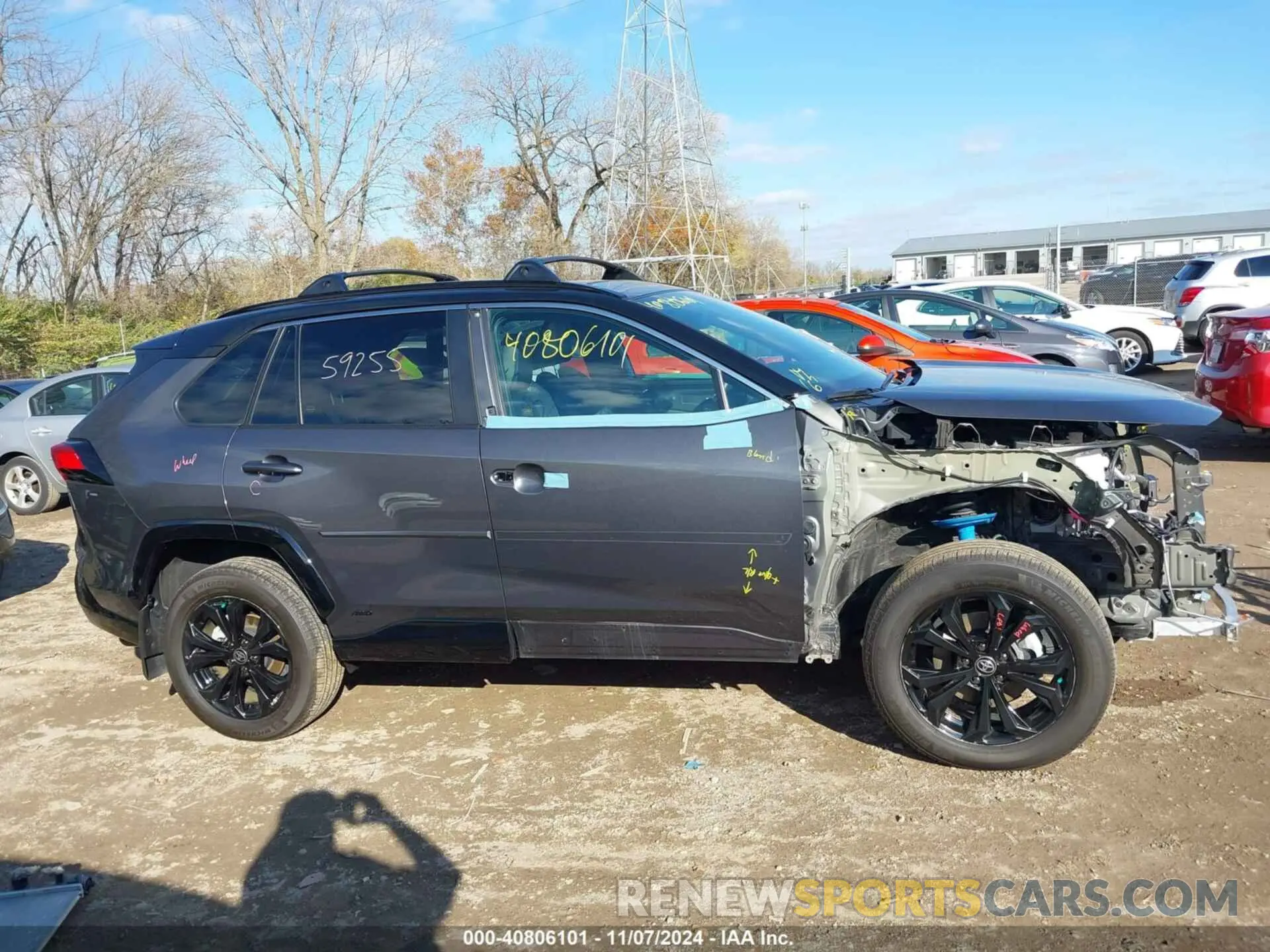 14 Photograph of a damaged car 2T3E6RFV5RW048582 TOYOTA RAV4 HYBRID 2024