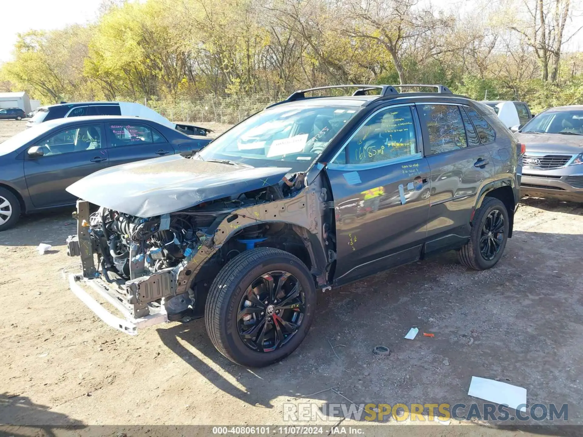 2 Photograph of a damaged car 2T3E6RFV5RW048582 TOYOTA RAV4 HYBRID 2024