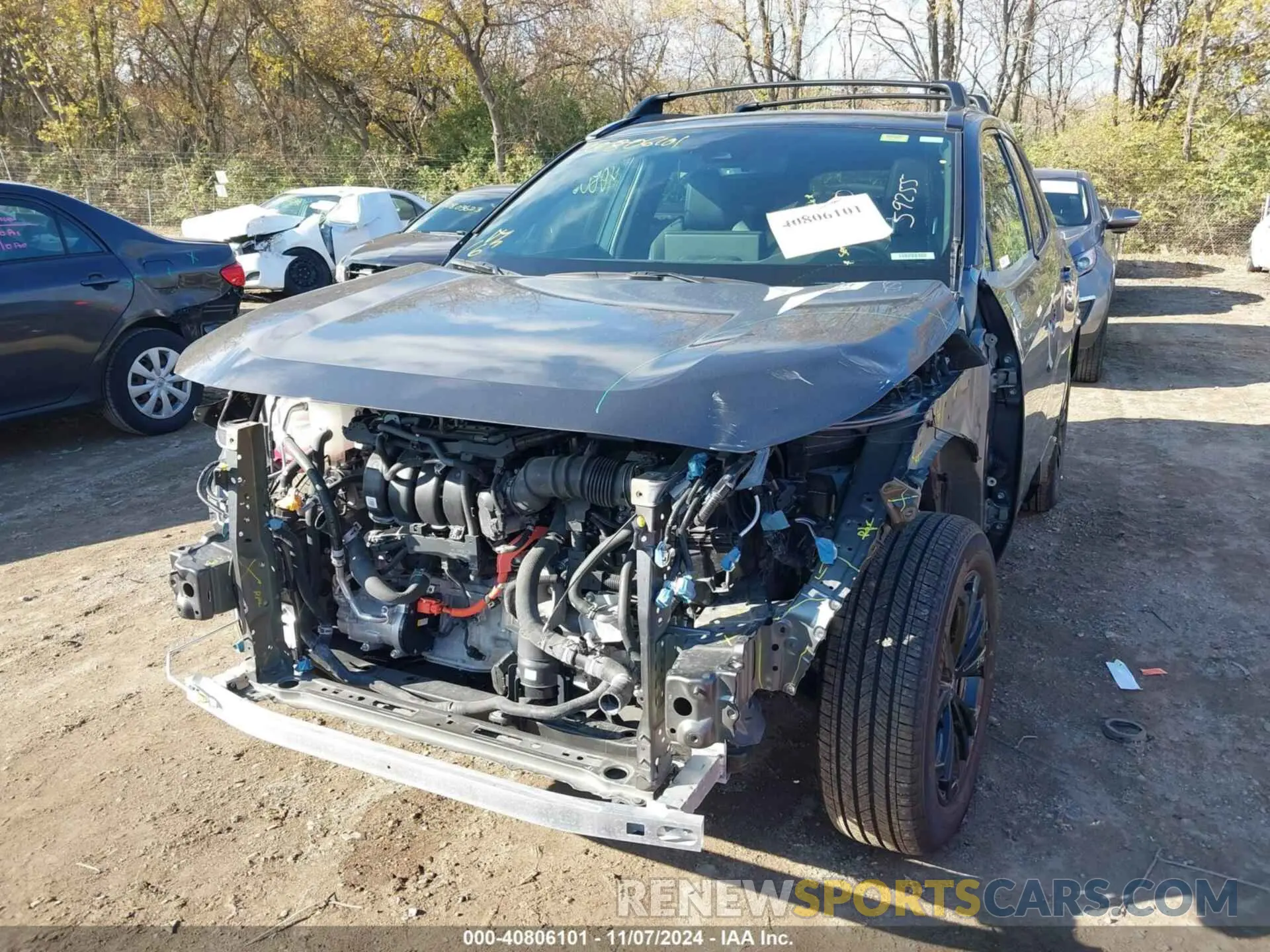 6 Photograph of a damaged car 2T3E6RFV5RW048582 TOYOTA RAV4 HYBRID 2024