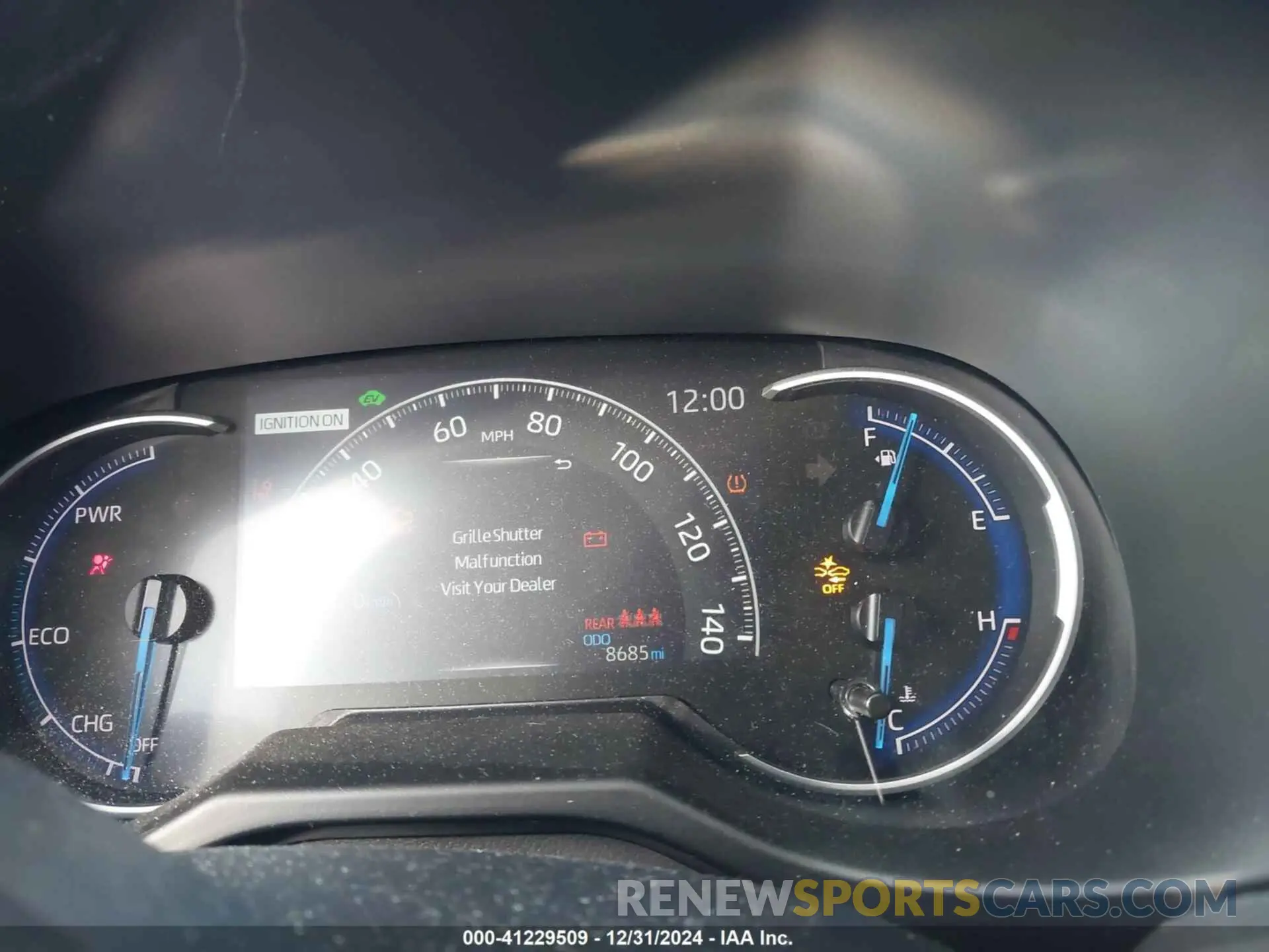 7 Photograph of a damaged car 2T3E6RFV7RW053105 TOYOTA RAV4 HYBRID 2024