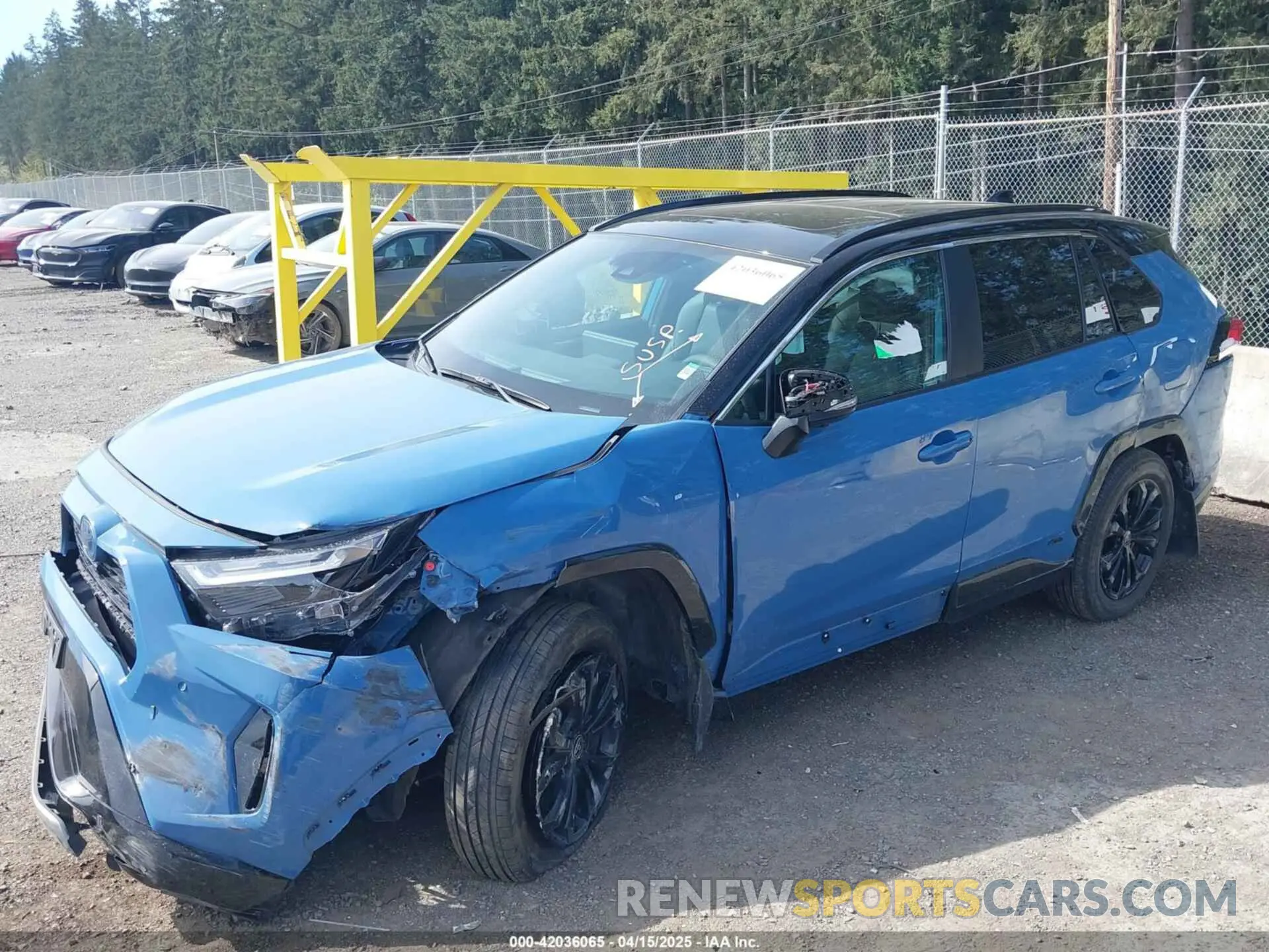 6 Photograph of a damaged car 2T3E6RFV9RW075770 TOYOTA RAV4 HYBRID 2024