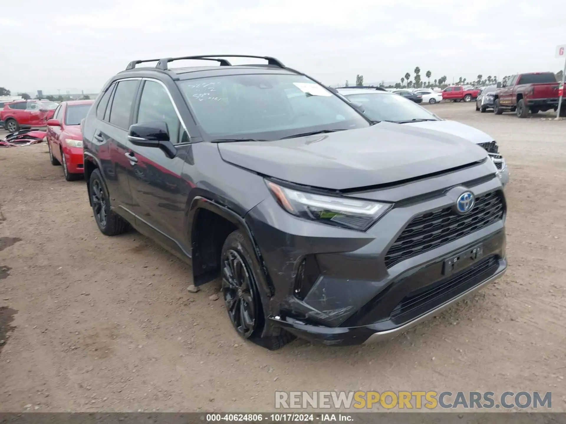 1 Photograph of a damaged car 2T3E6RFVXRW055026 TOYOTA RAV4 HYBRID 2024