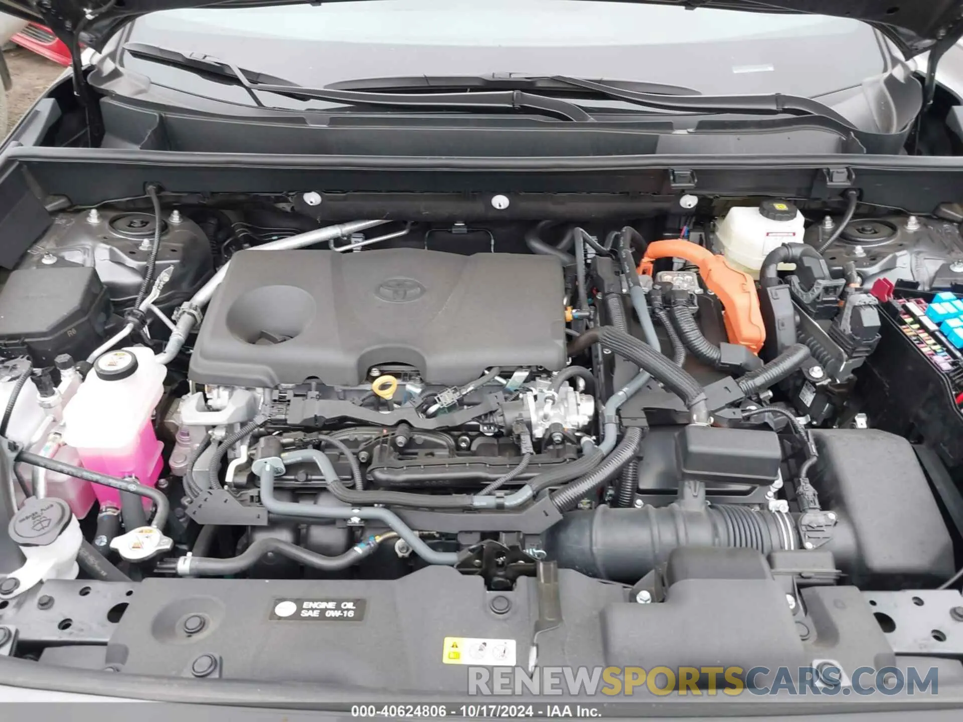 10 Photograph of a damaged car 2T3E6RFVXRW055026 TOYOTA RAV4 HYBRID 2024